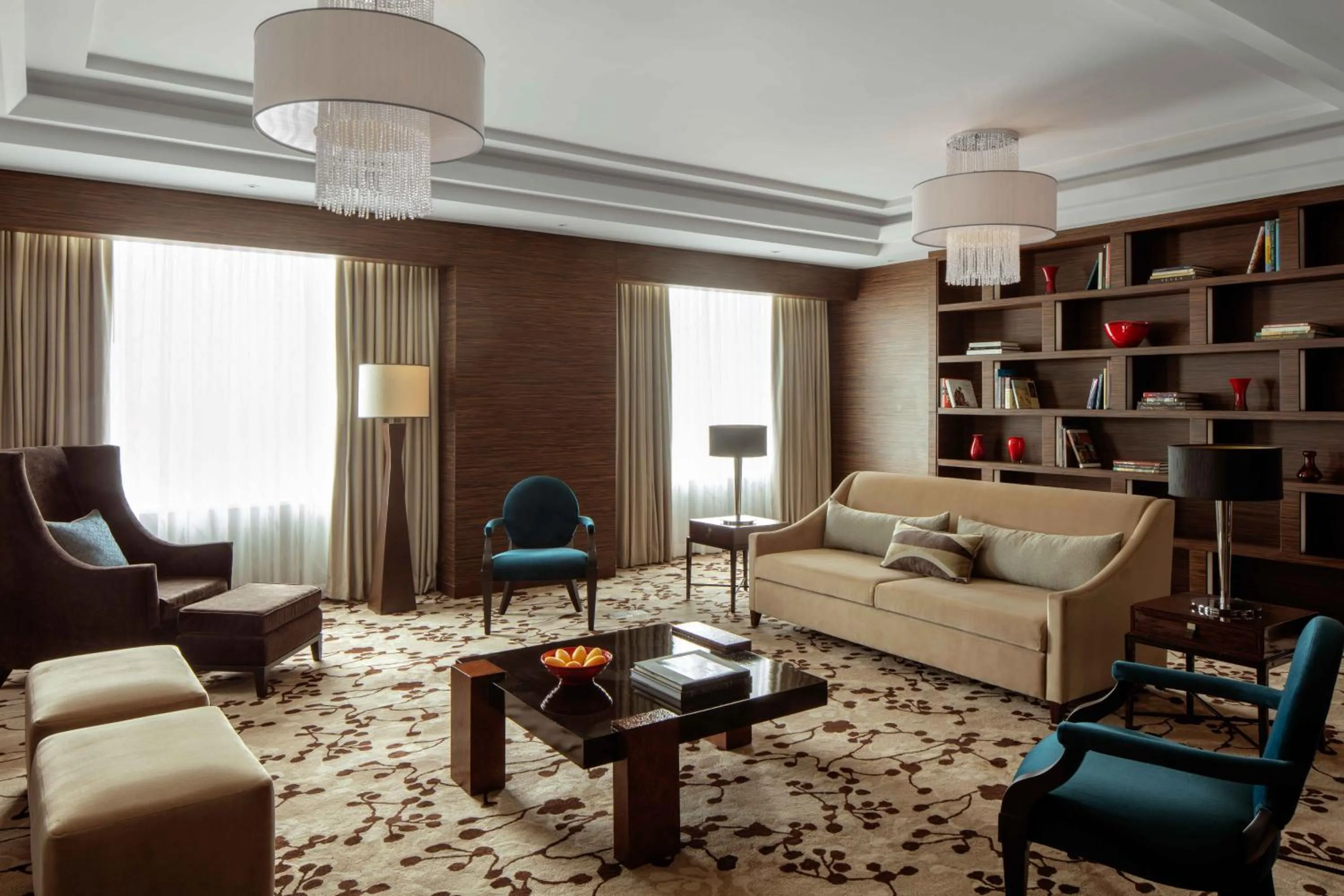 Library in Radisson Blu Cebu