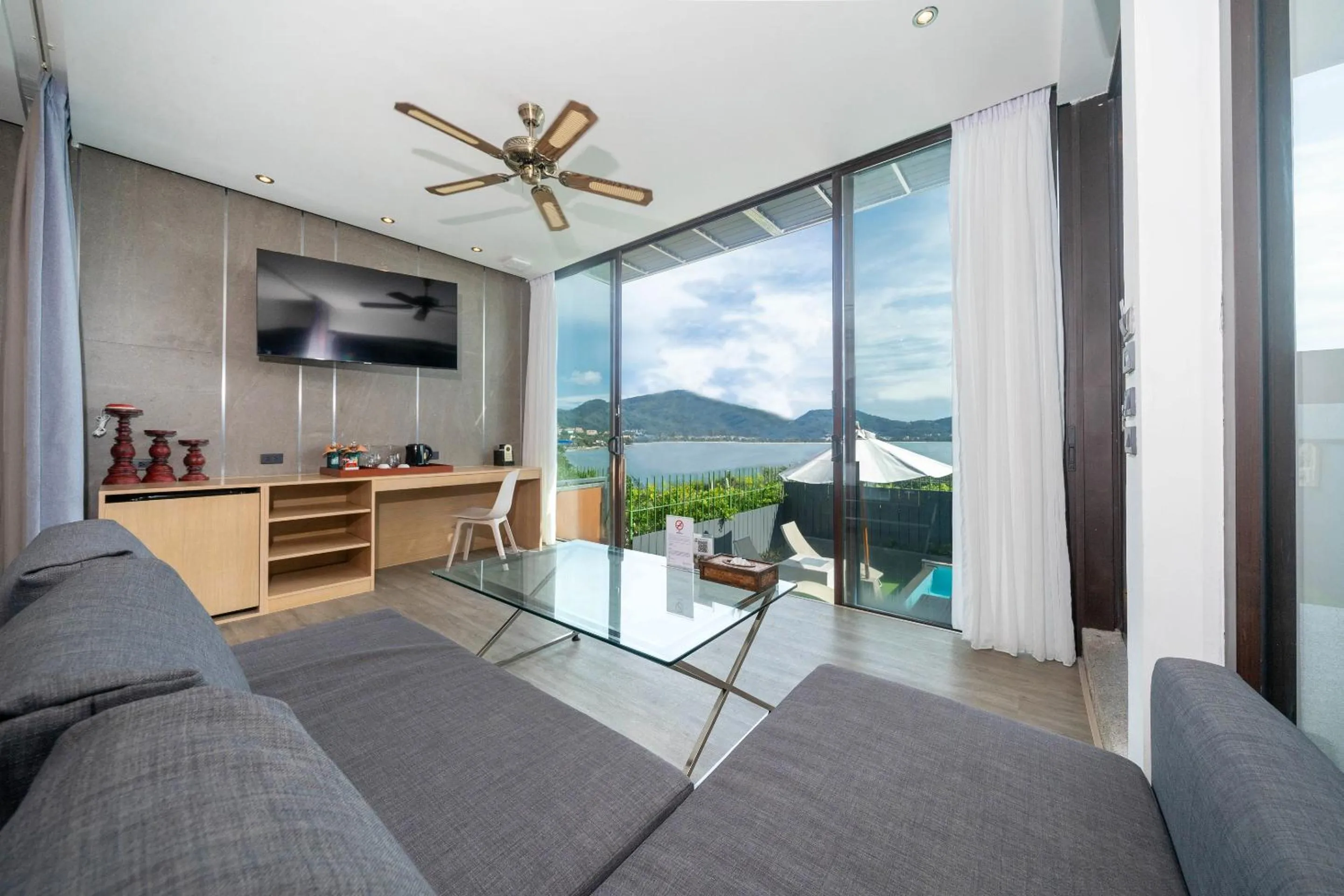 Seating area in IndoChine Resort and Villas