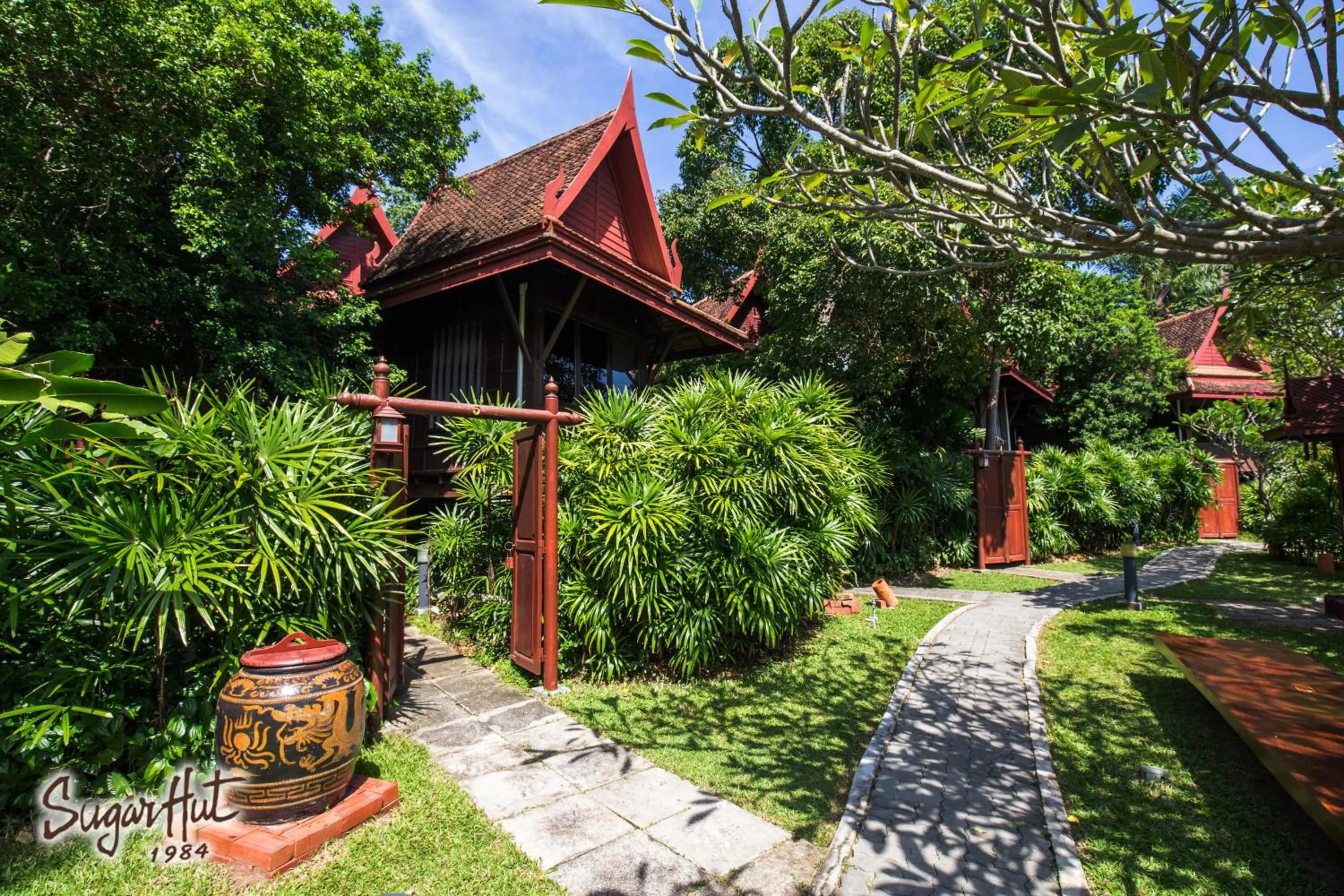 Garden view in Sugar Hut Resort & Restaurant