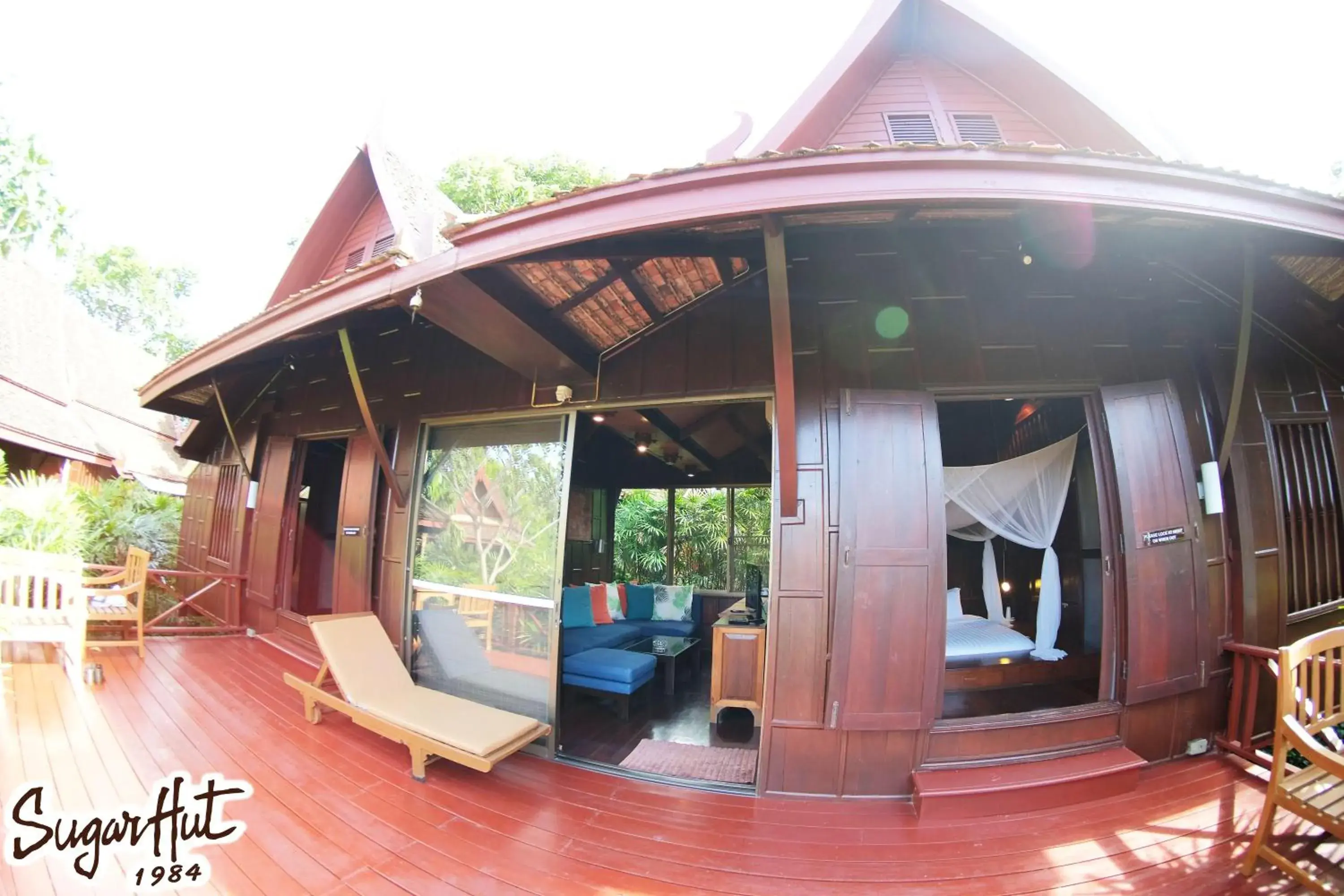 Balcony/Terrace in Sugar Hut Resort & Restaurant Balcony/Terrace in Sugar Hut Resort & Restaurant