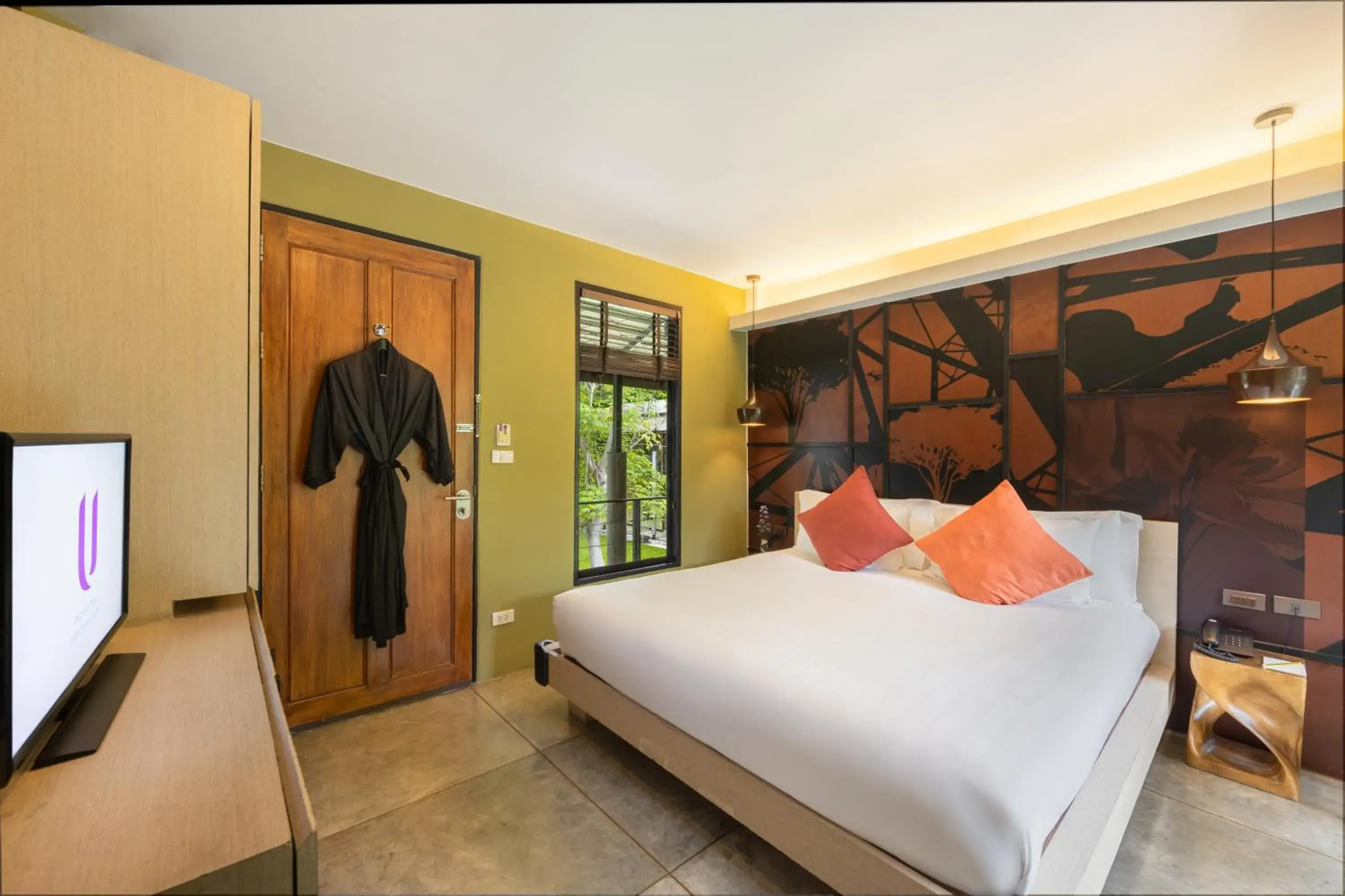 Superior Garden View ( 24 hours Use of Room ) in U Inchantree Kanchanaburi Superior Garden View ( 24 hours Use of Room ) in U Inchantree Kanchanaburi