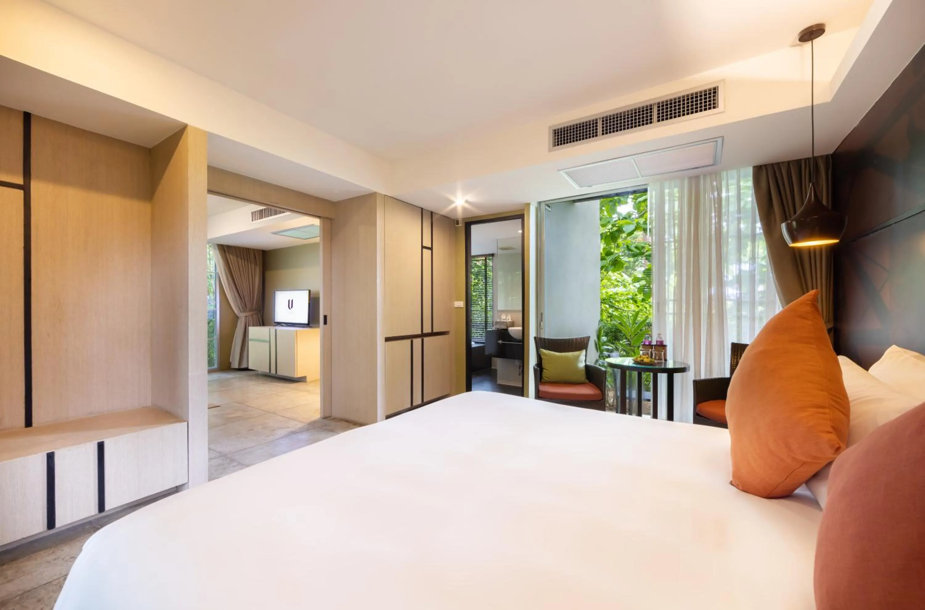 Bed in U Inchantree Kanchanaburi