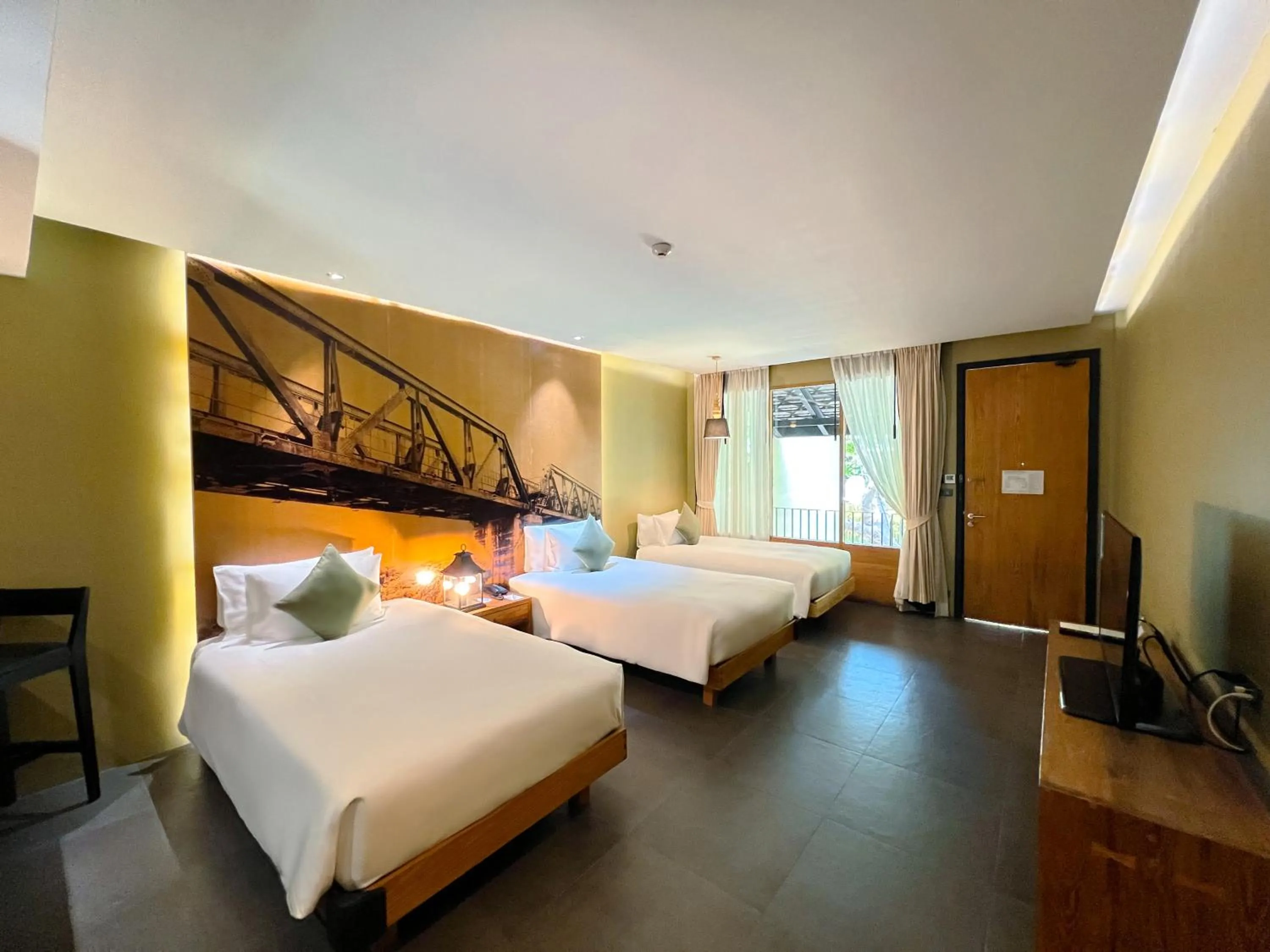 Bed in U Inchantree Kanchanaburi