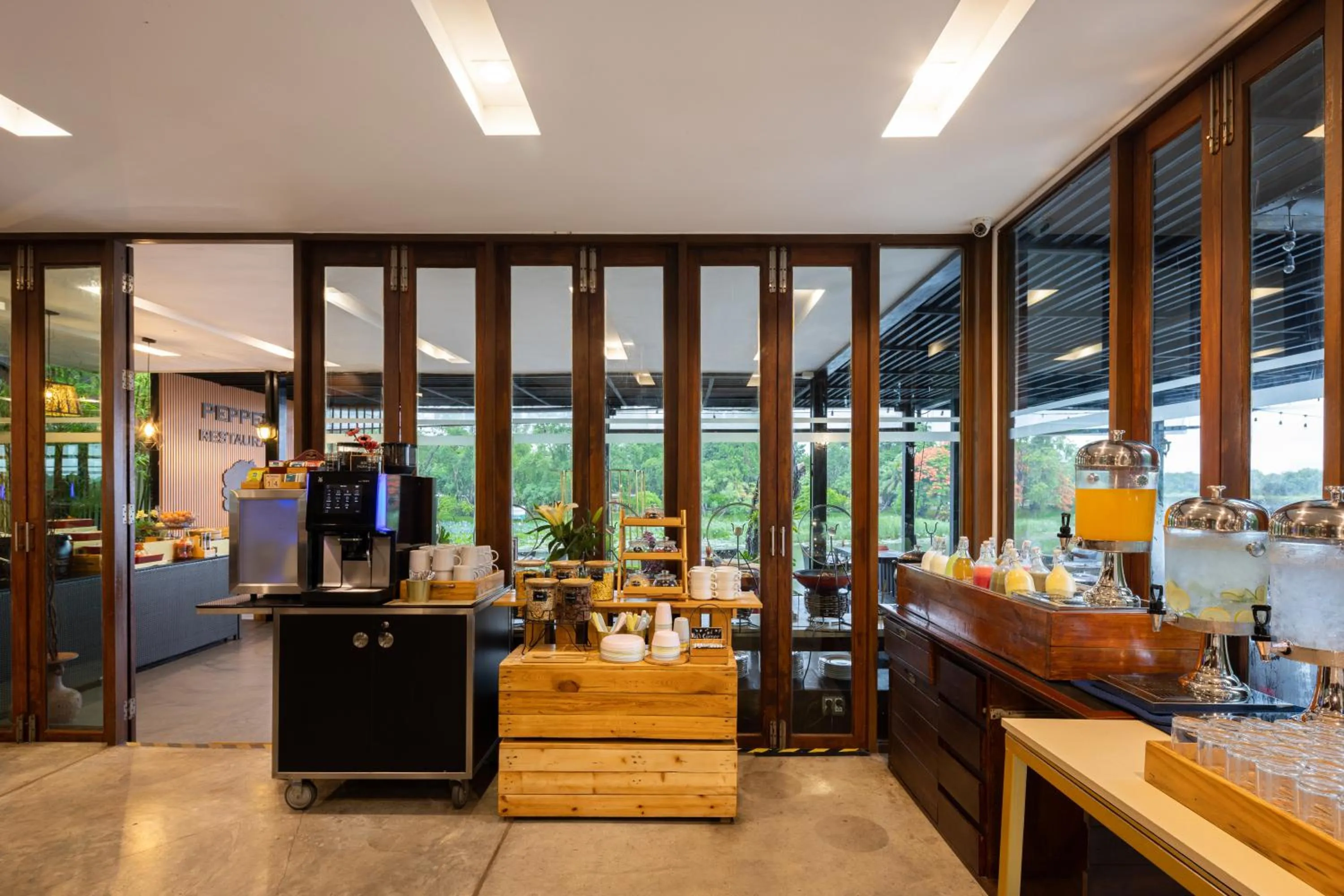 Breakfast in U Inchantree Kanchanaburi