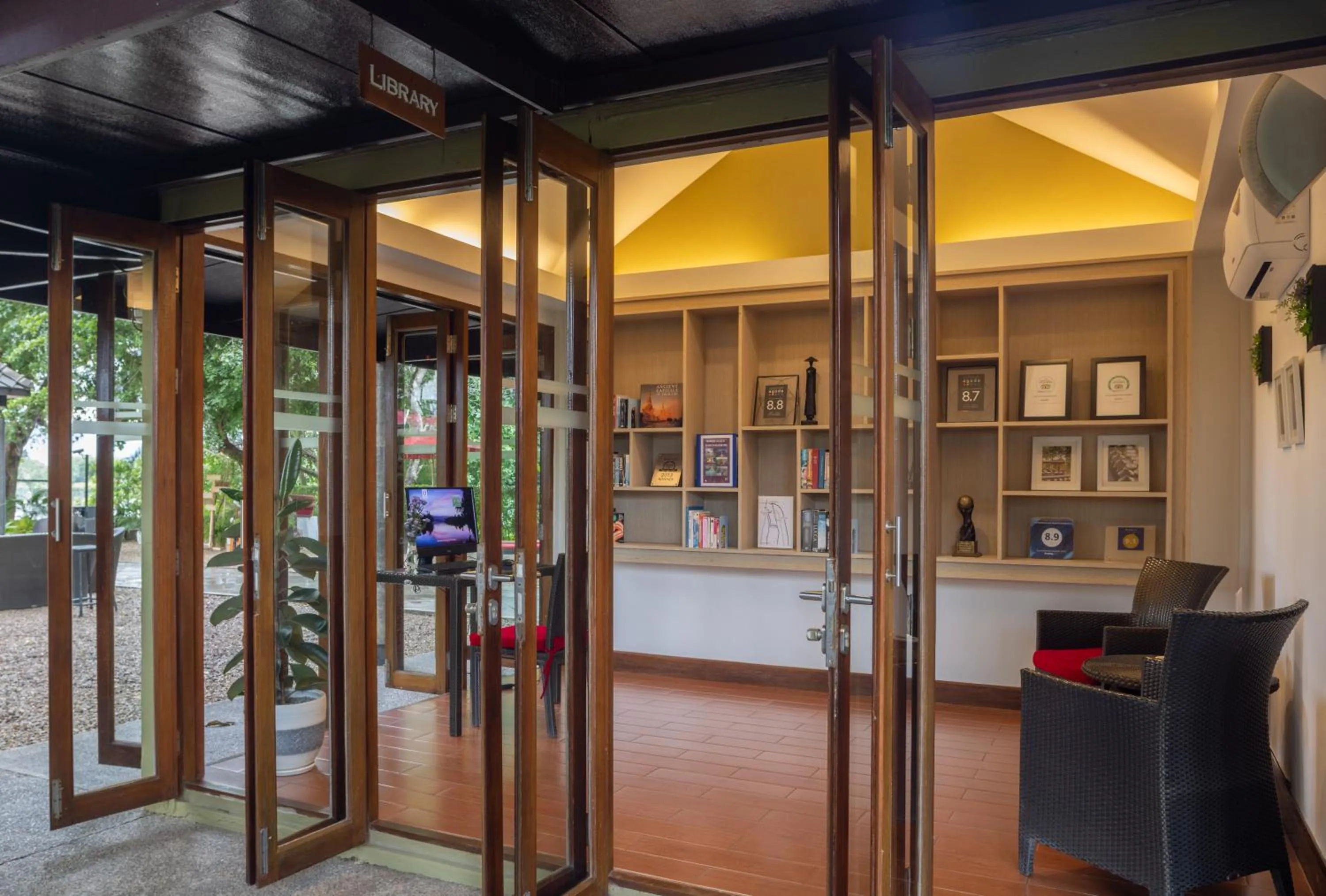 Library in U Inchantree Kanchanaburi