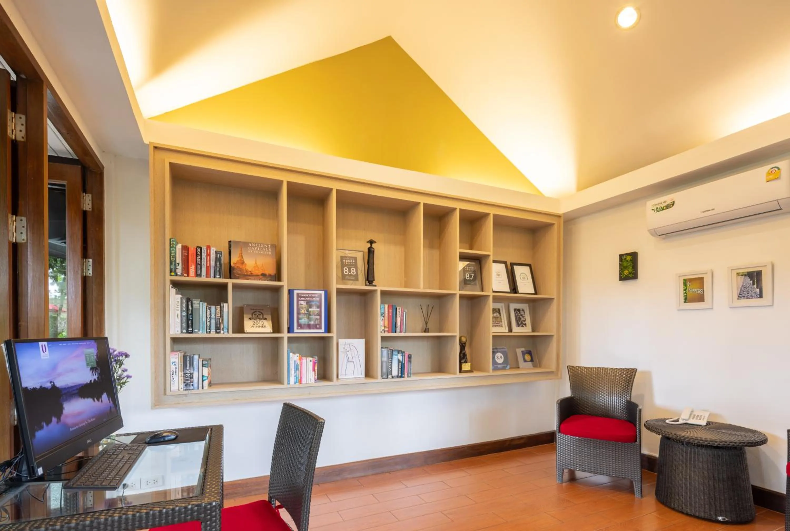 Library in U Inchantree Kanchanaburi