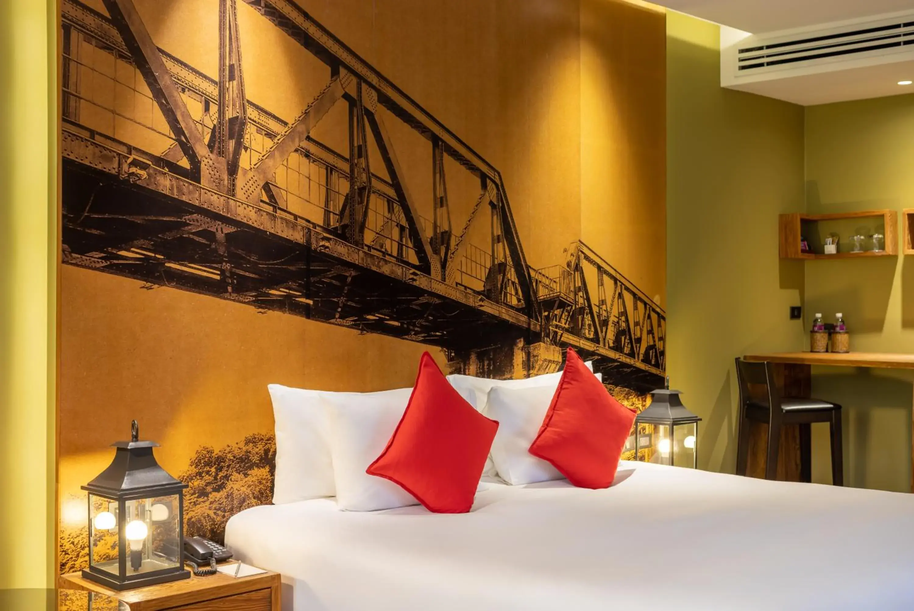 Bed in U Inchantree Kanchanaburi Bed in U Inchantree Kanchanaburi