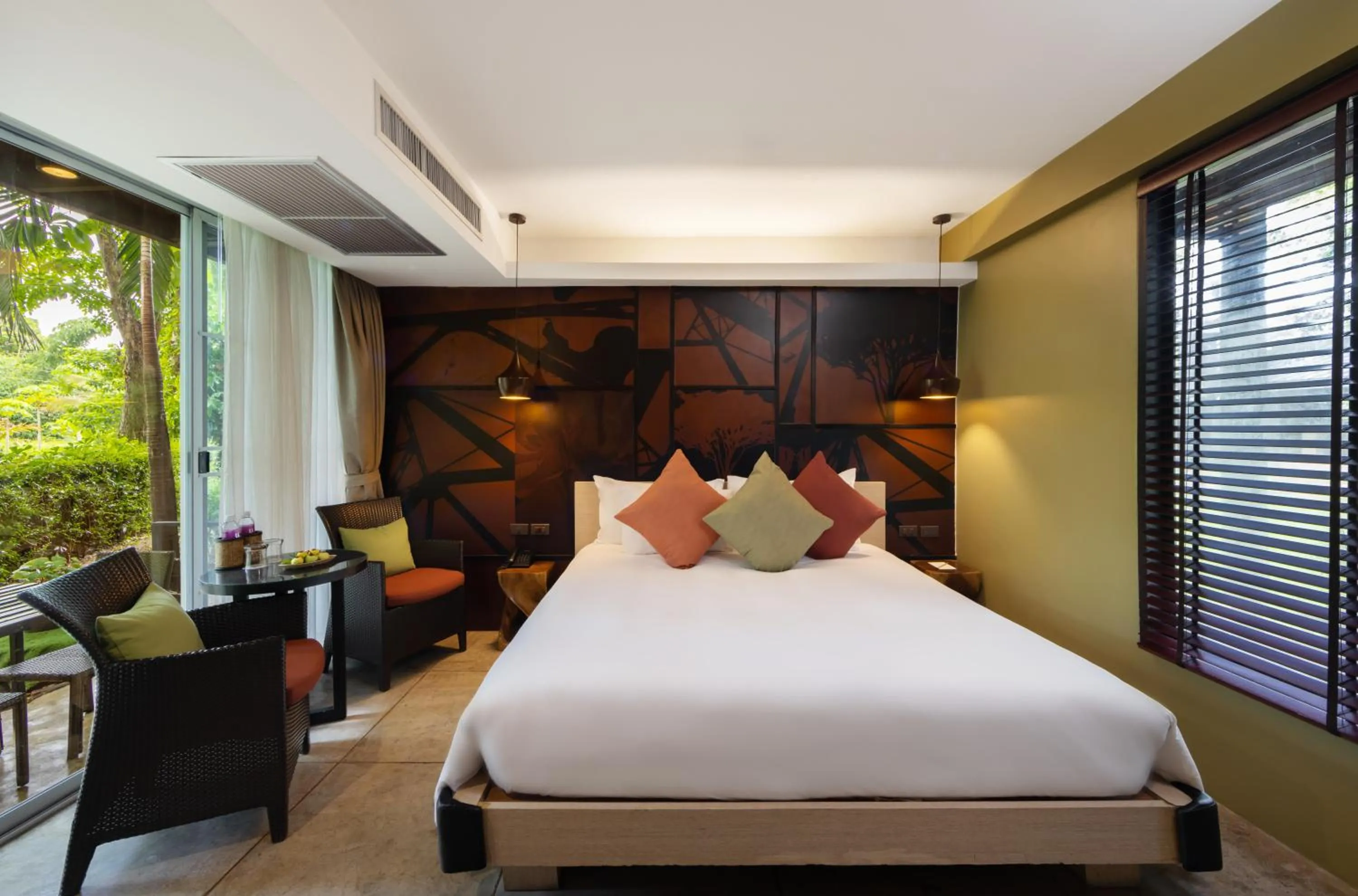 Bed in U Inchantree Kanchanaburi