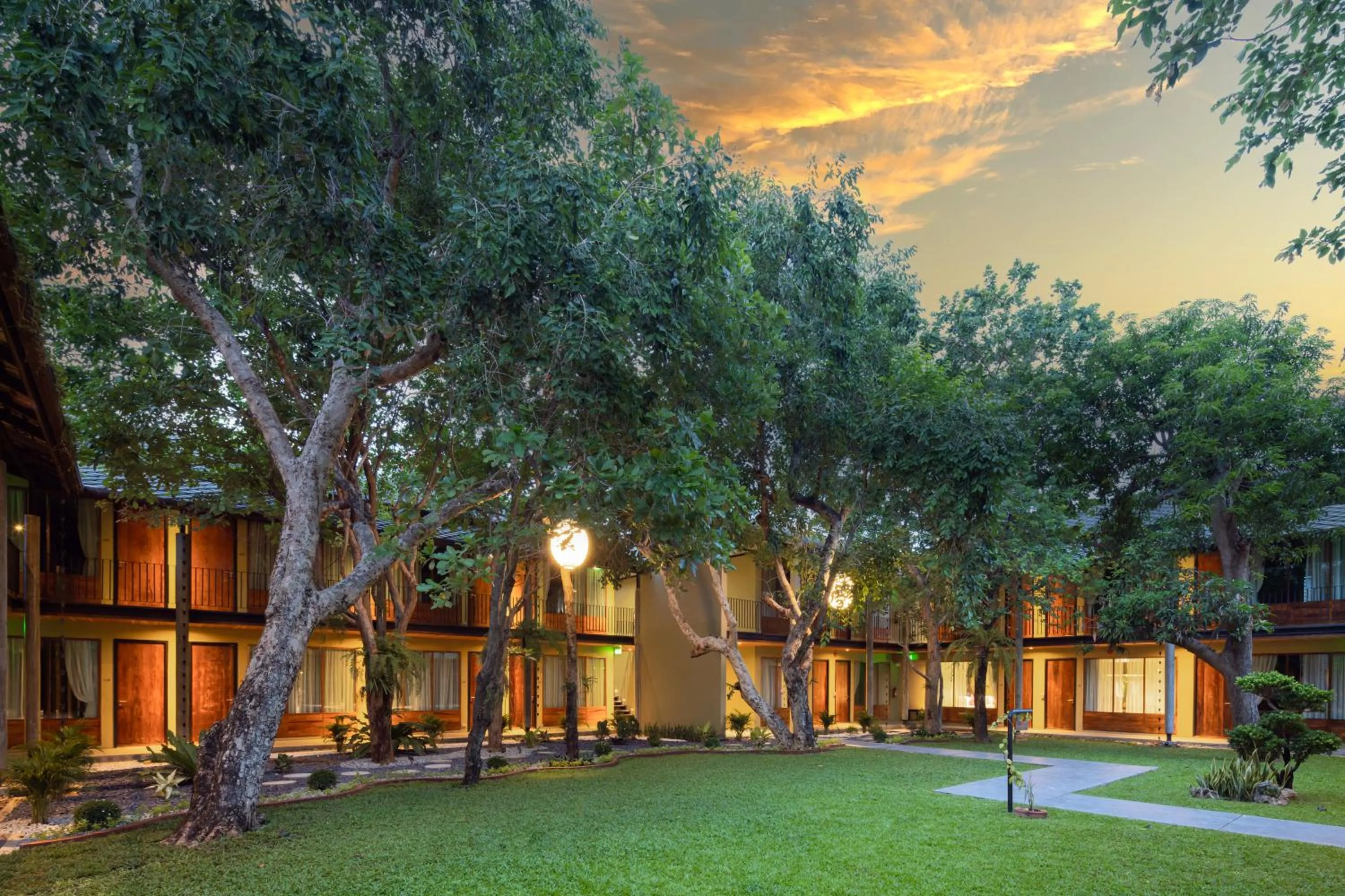 Natural landscape in U Inchantree Kanchanaburi