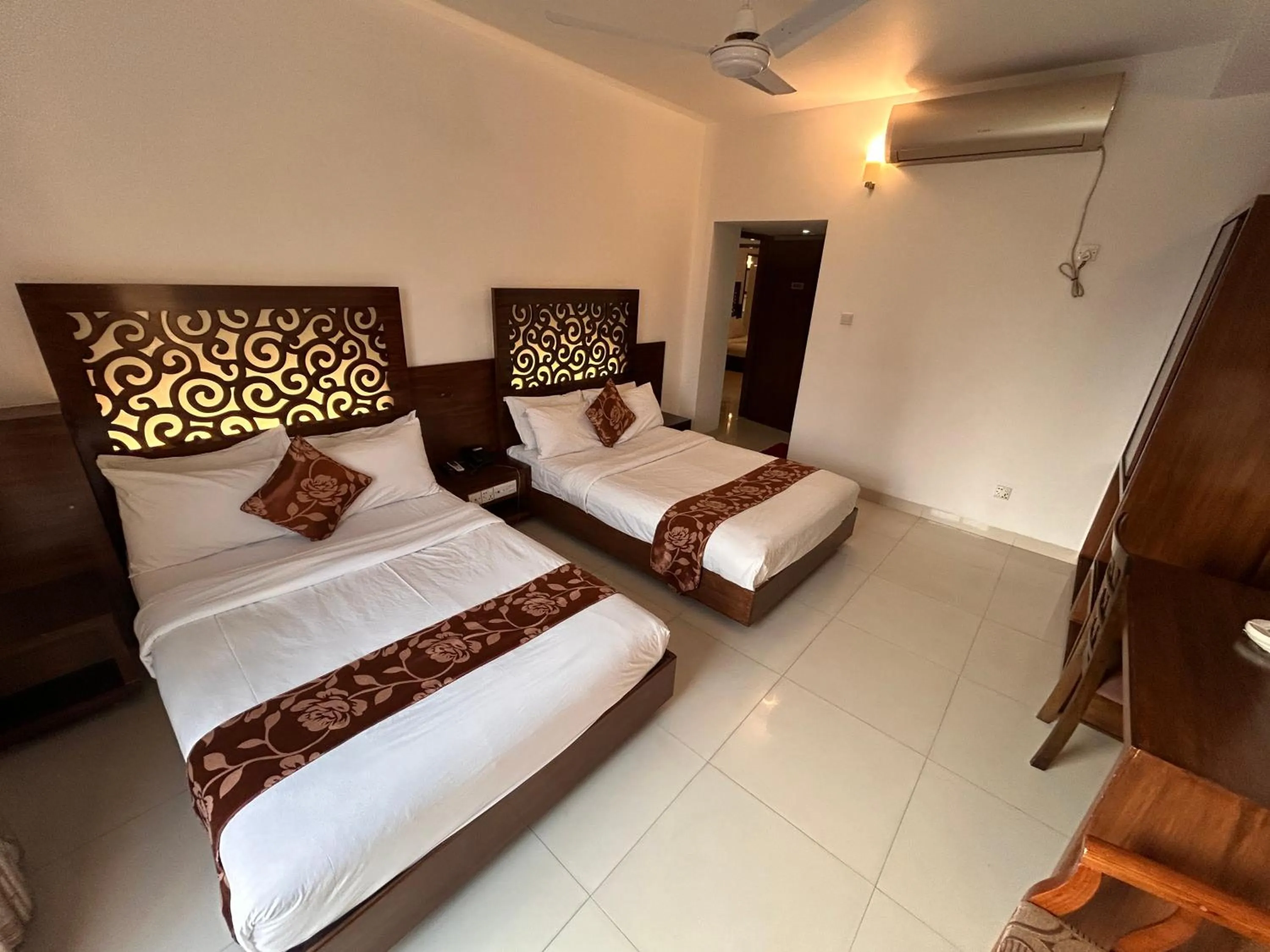 Bed in La Vista Hotel