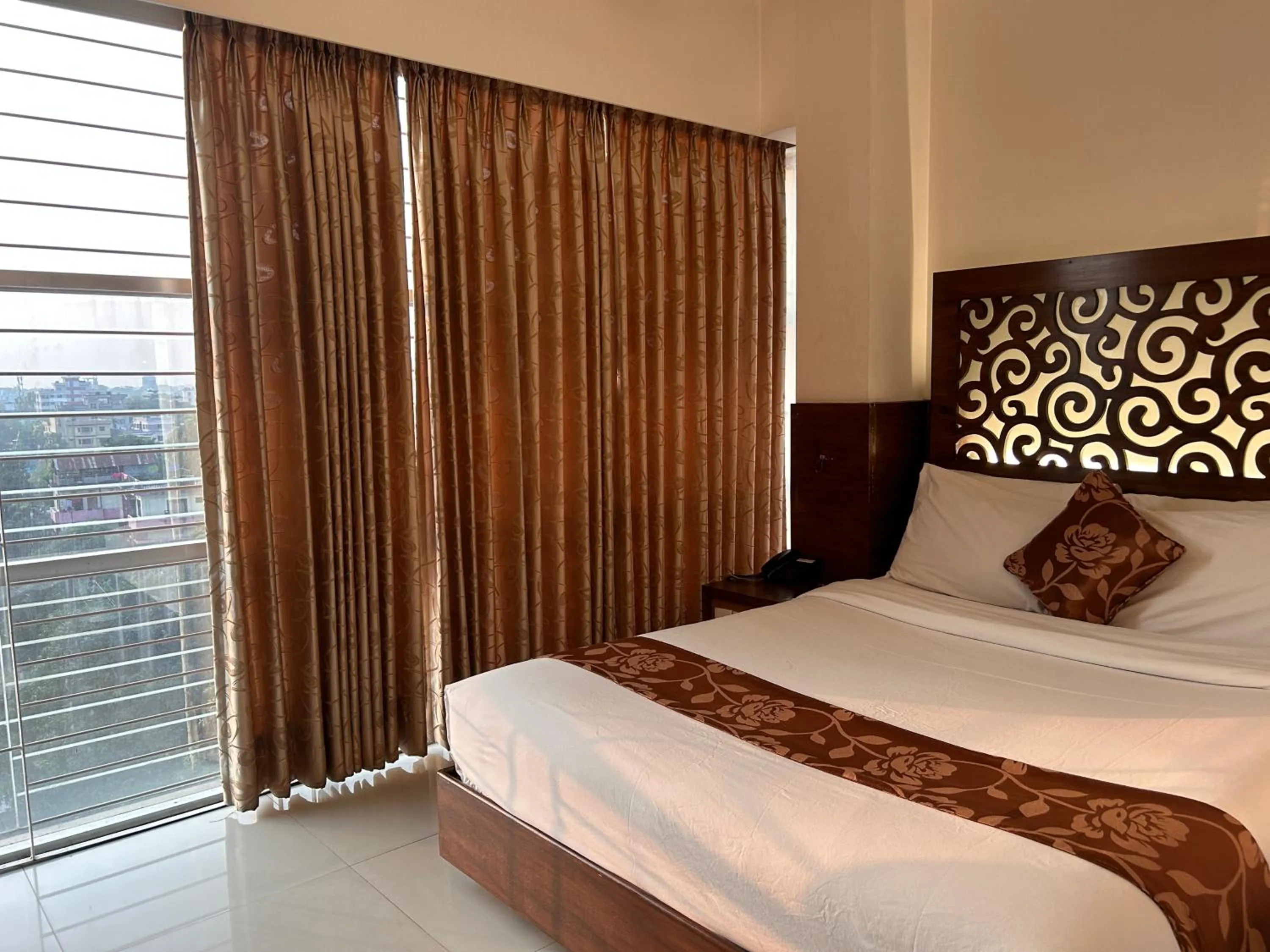 Bed in La Vista Hotel