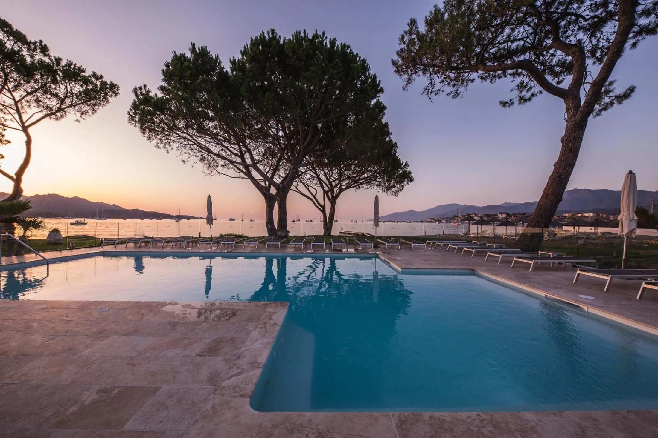 Swimming pool in Hôtel La Roya
