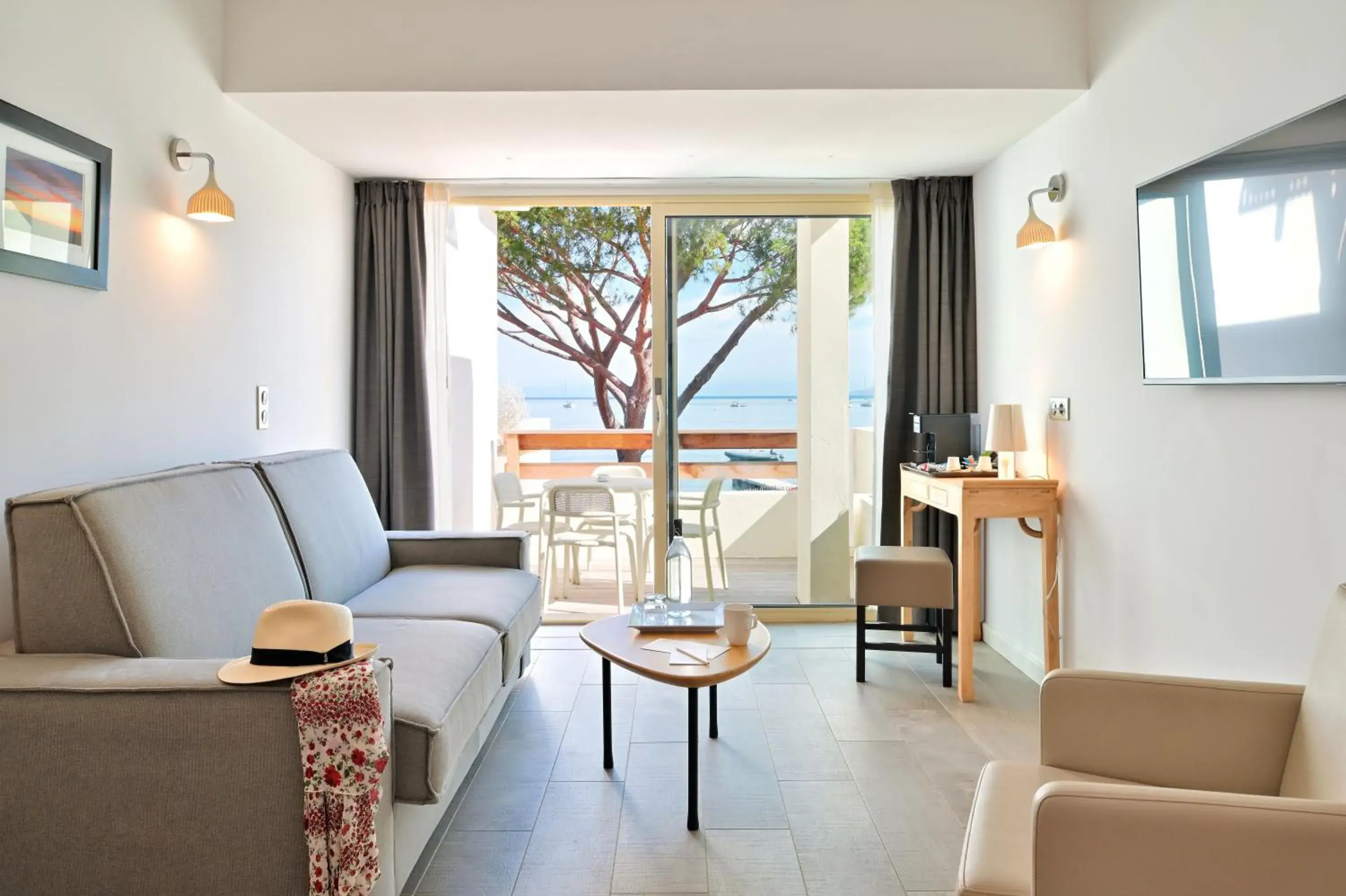 Living room in Hôtel La Roya Living room in Hôtel La Roya