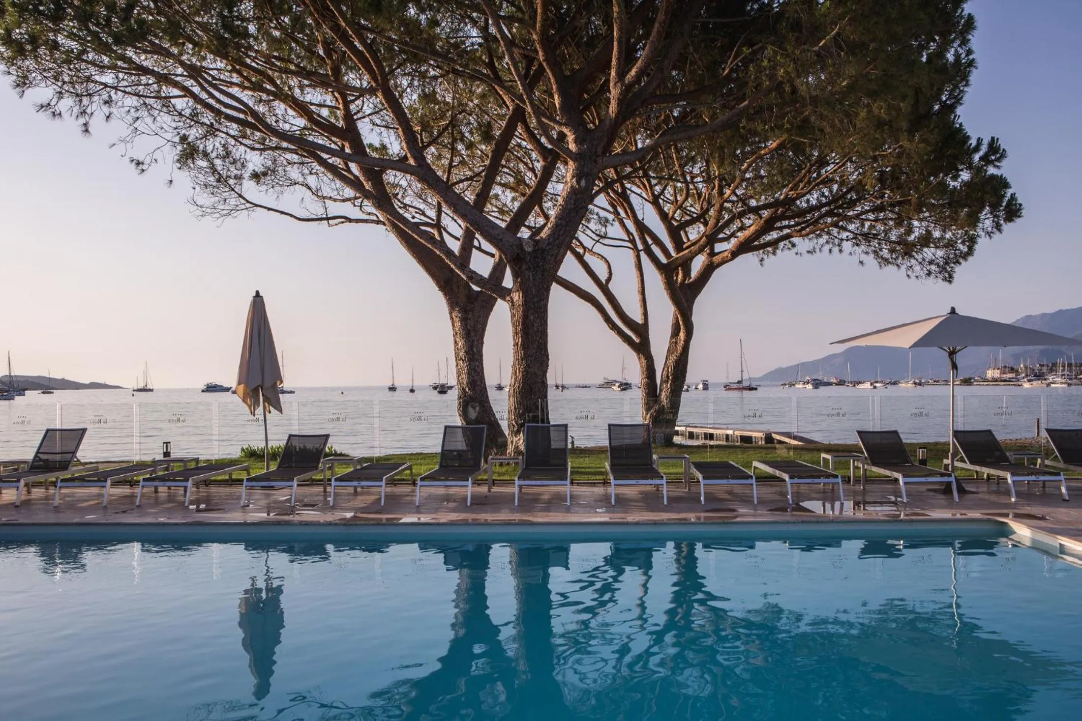 Swimming pool in Hôtel La Roya