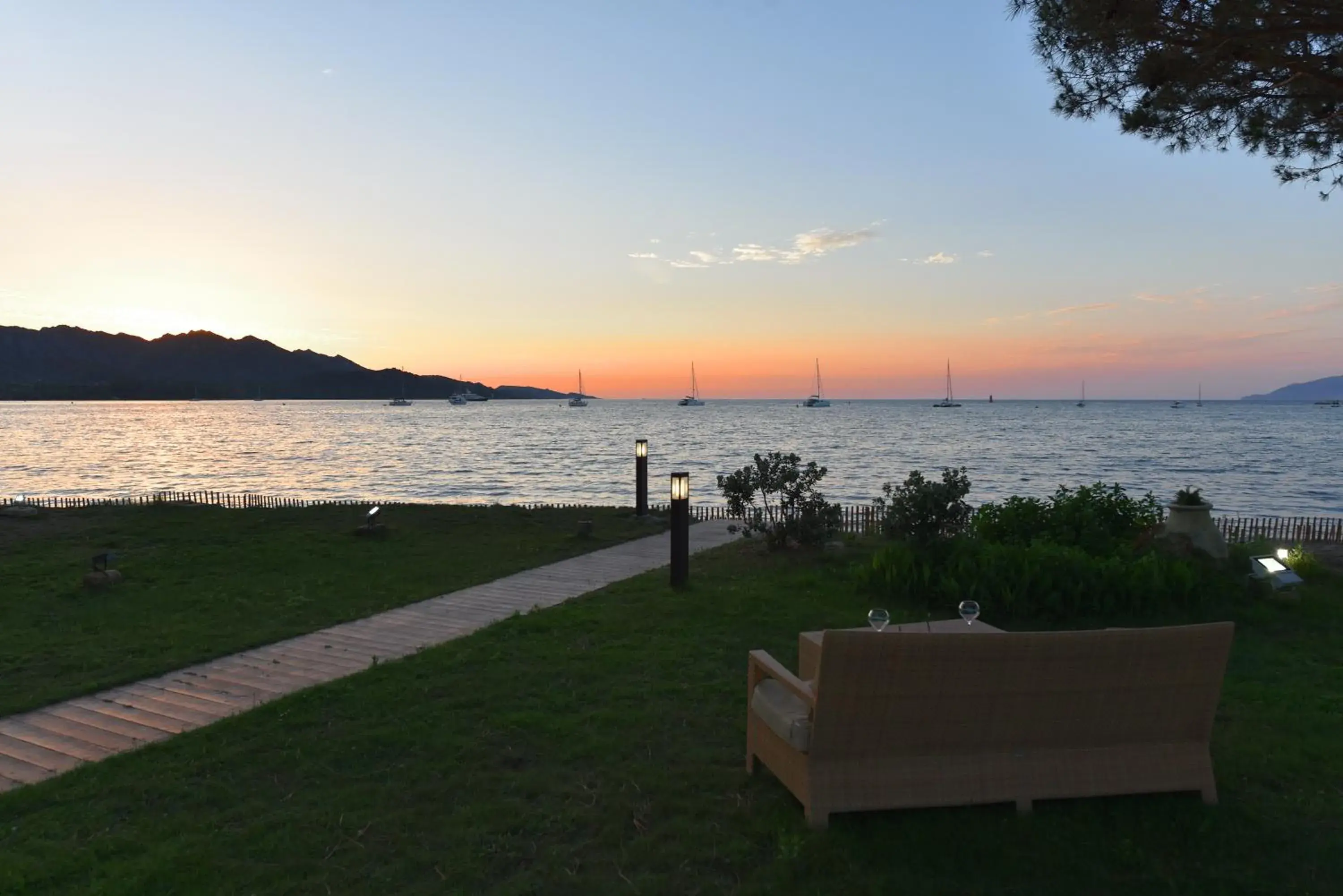 Sea view in Hôtel La Roya Sea view in Hôtel La Roya