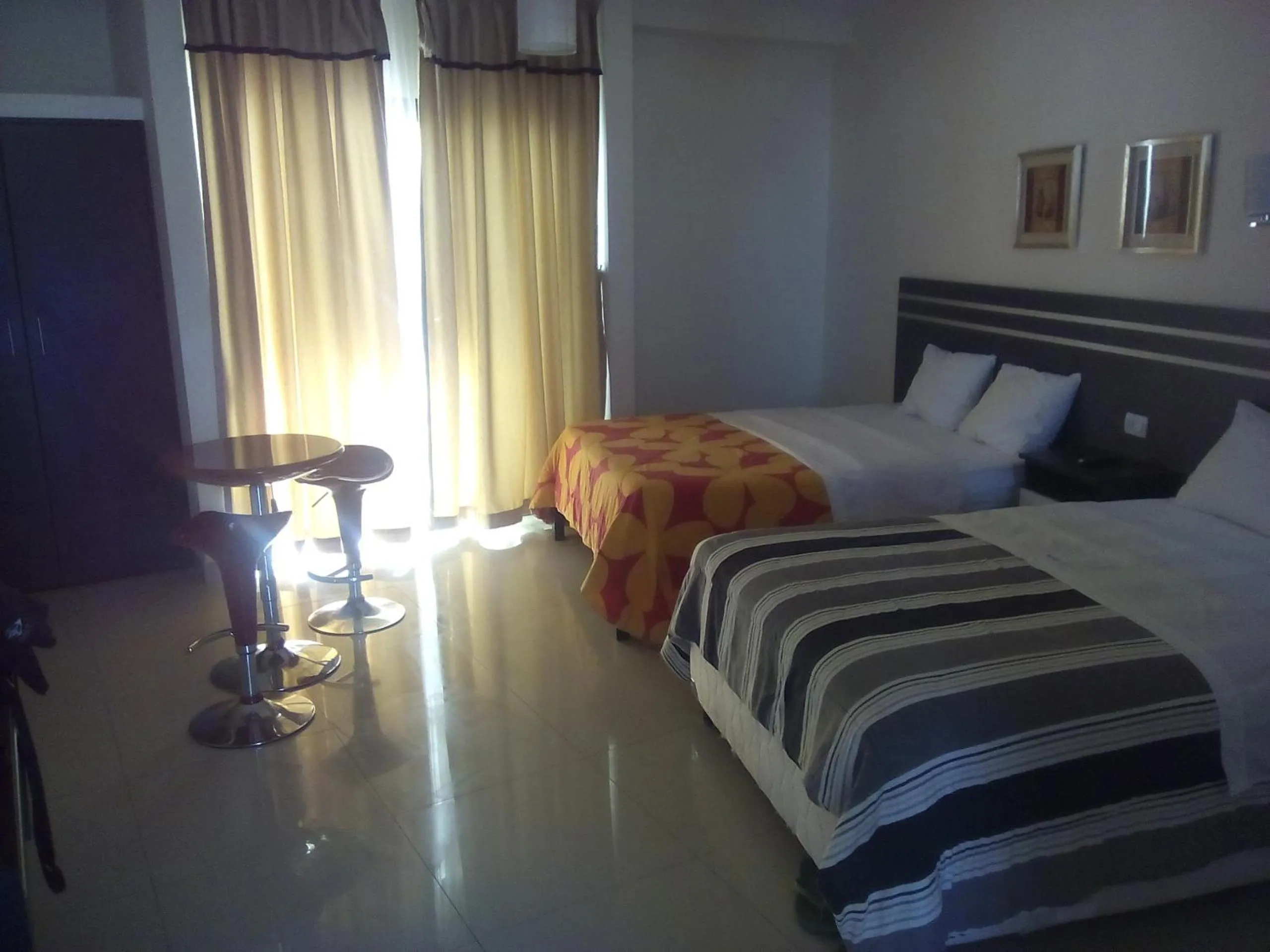 Bed in Country Hotel