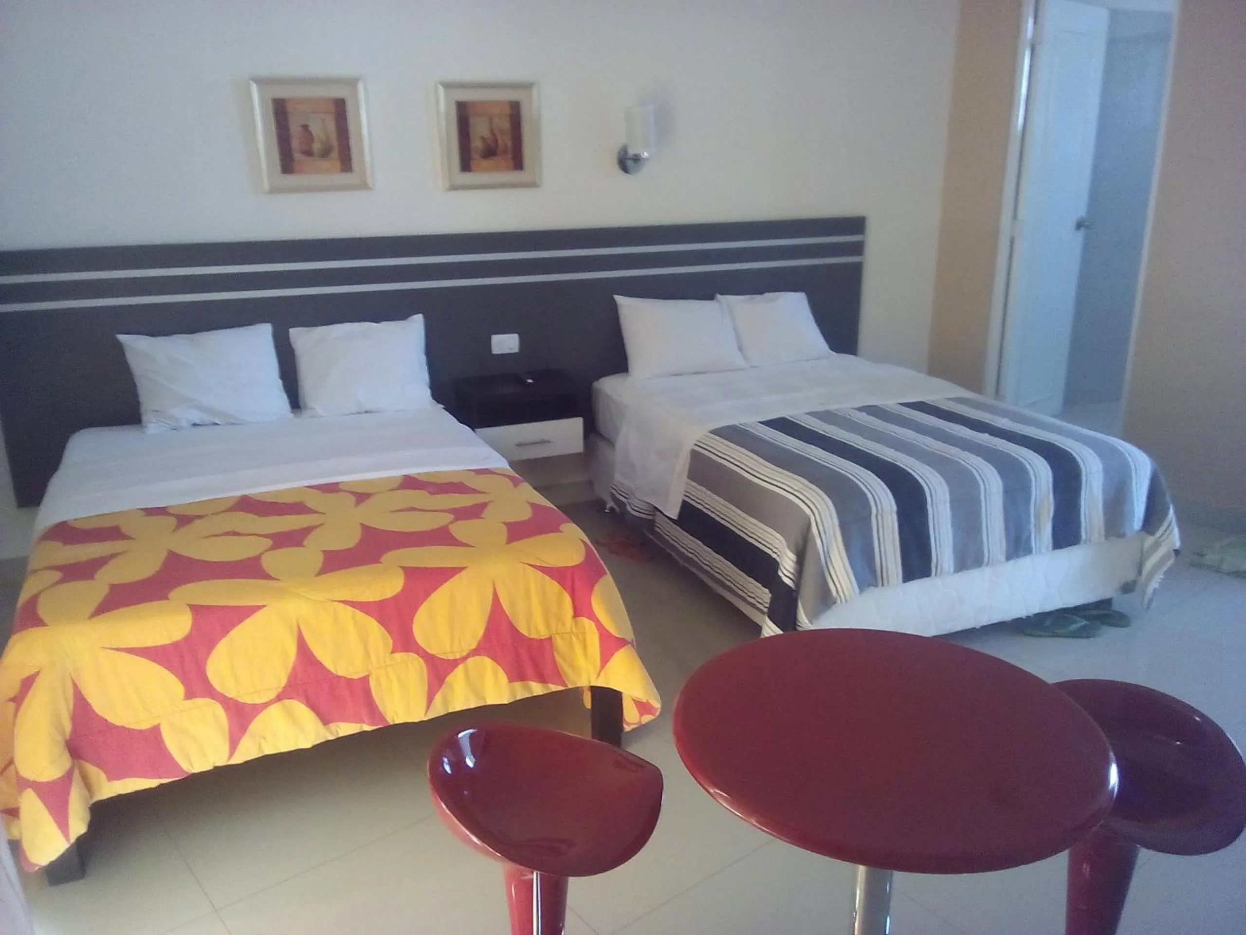 Bed in Country Hotel