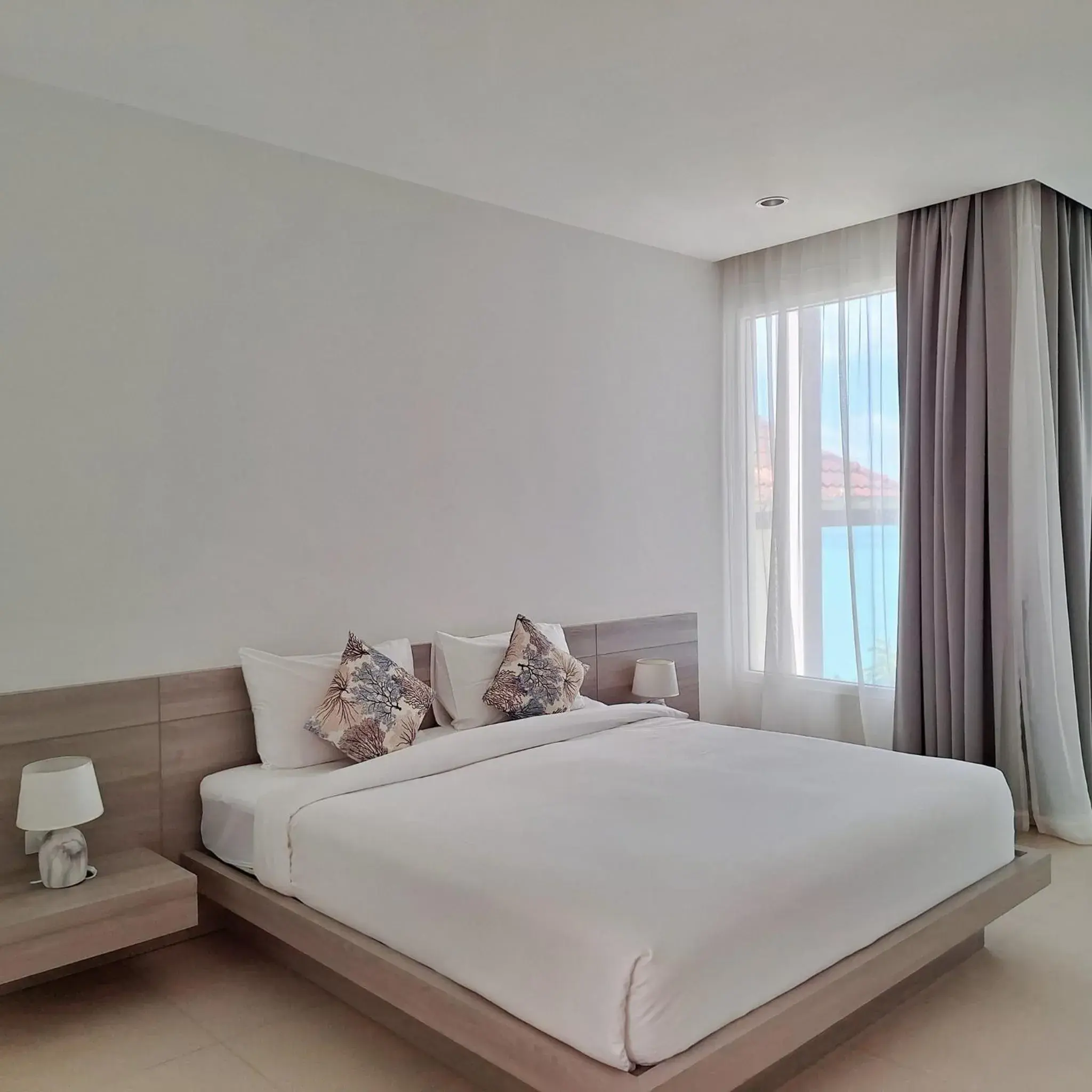 Bed in Baanfah Resort Samui Bed in Baanfah Resort Samui