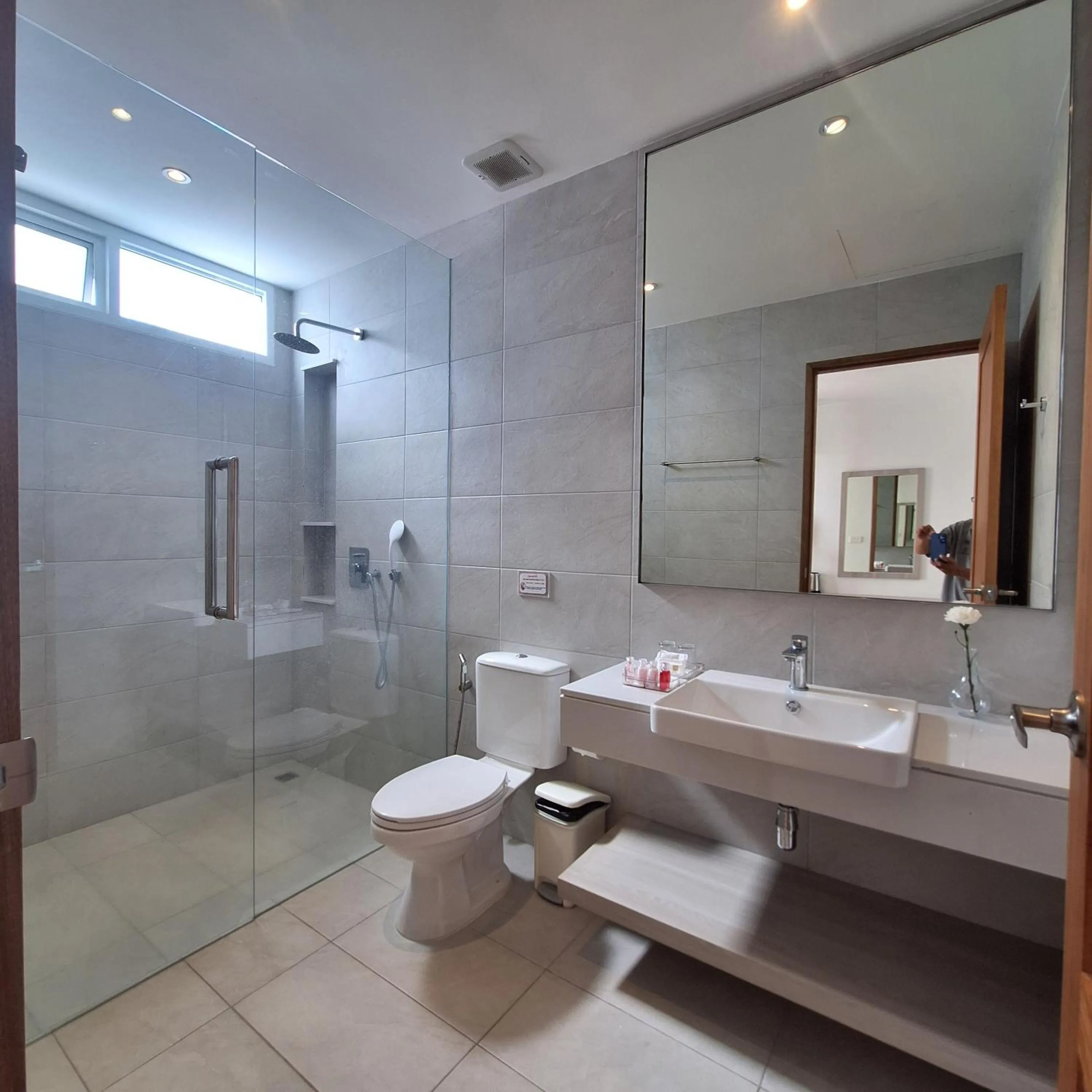 Shower in Baanfah Resort Samui