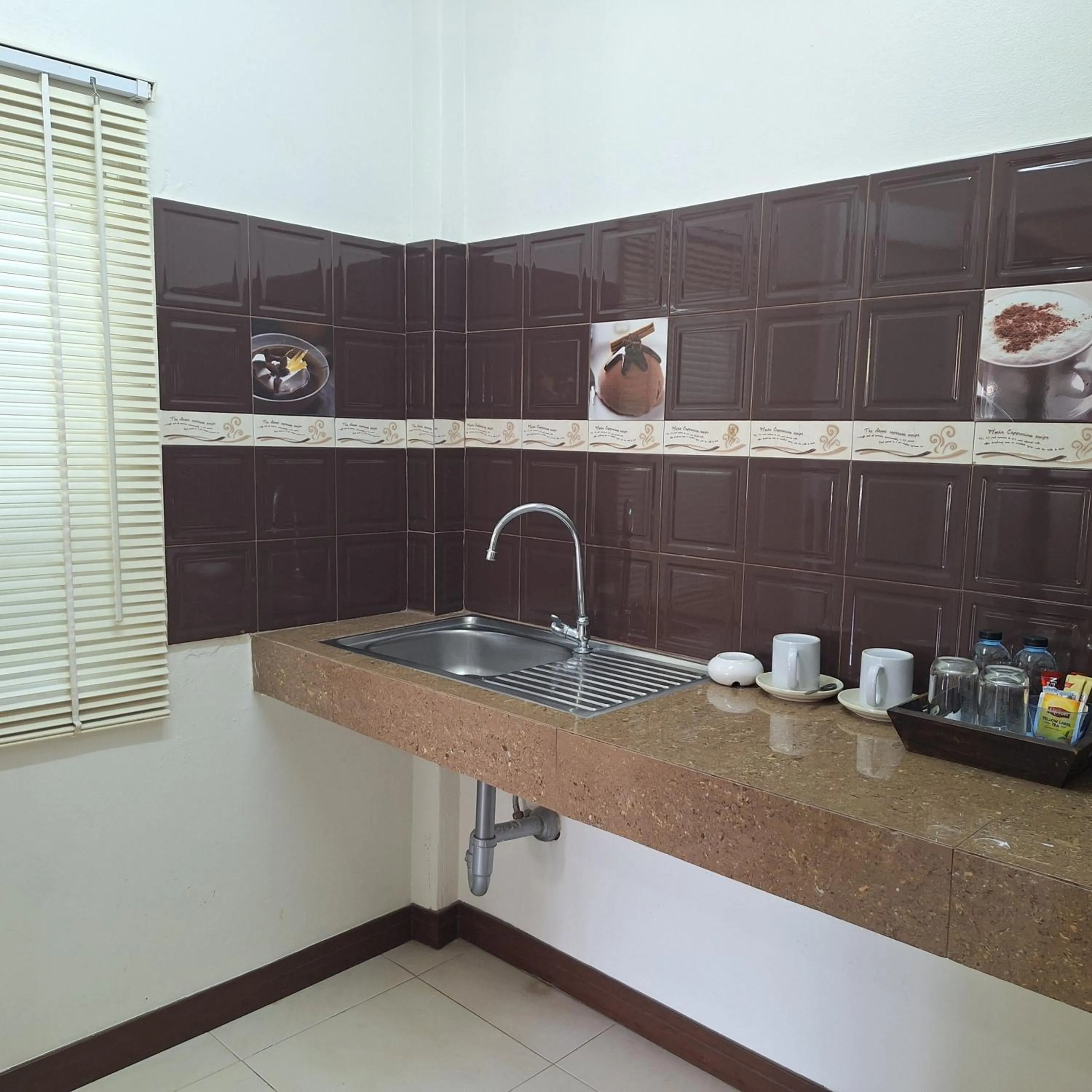 Kitchen or kitchenette in Baanfah Resort Samui