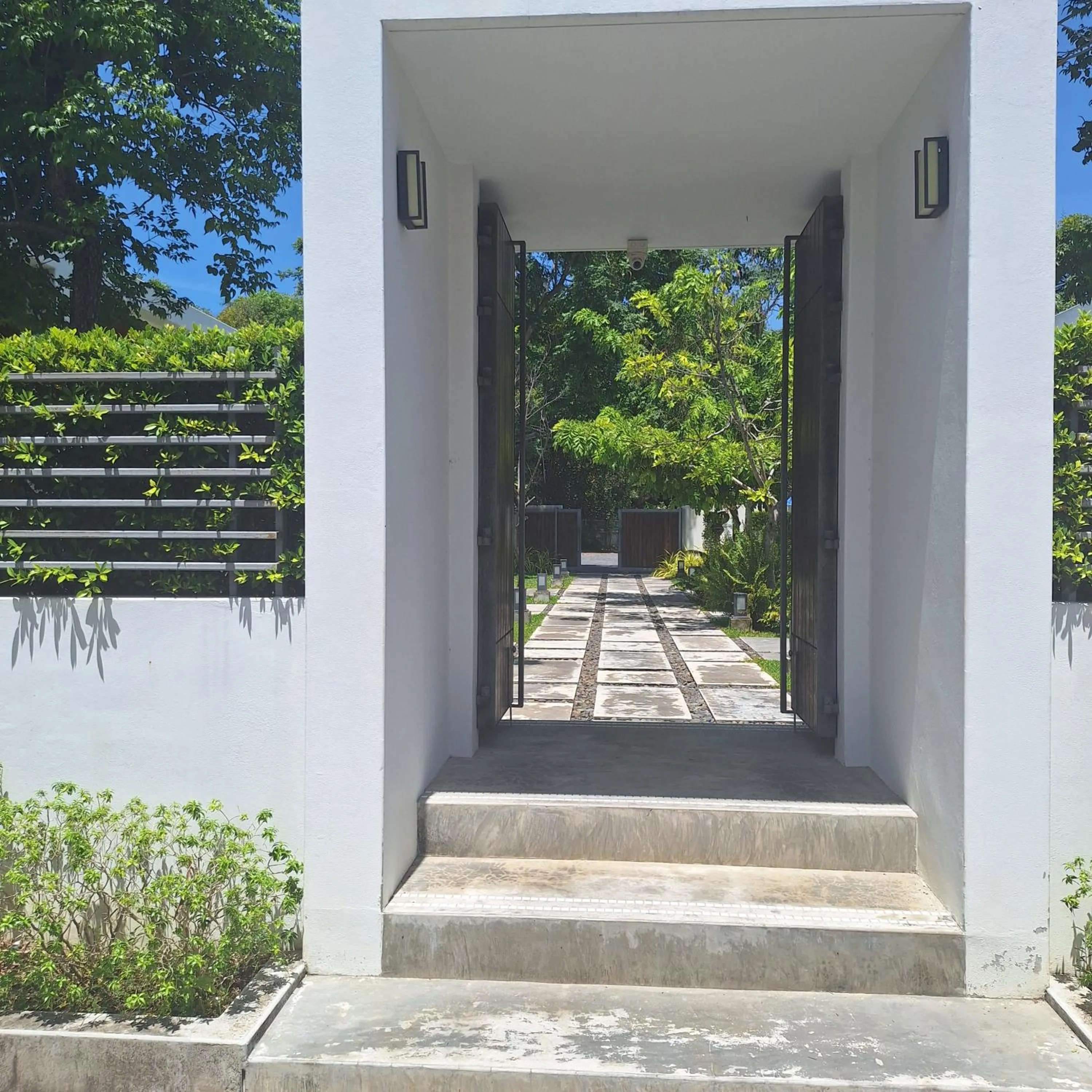 Garden view in Baanfah Resort Samui