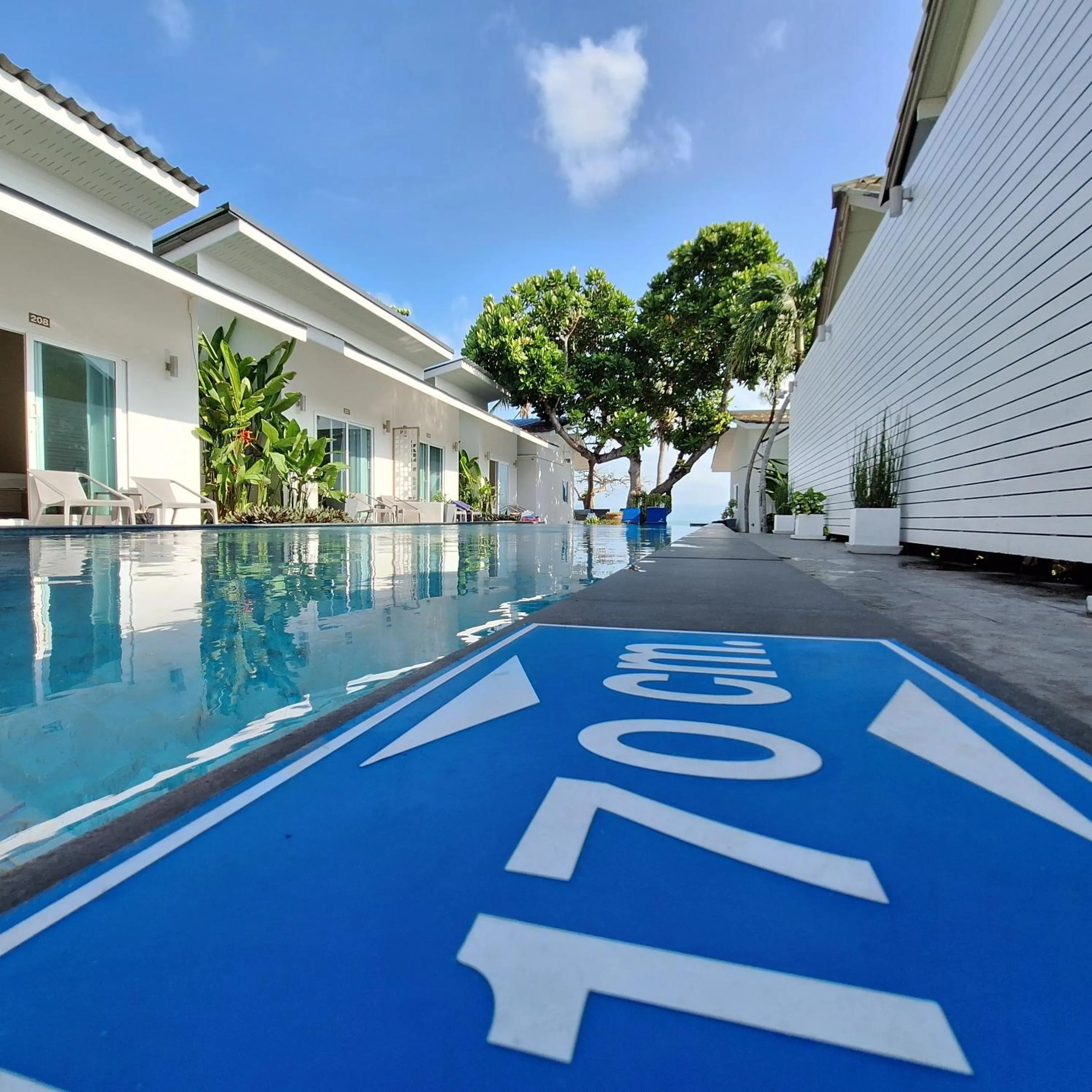 Swimming pool in Baanfah Resort Samui