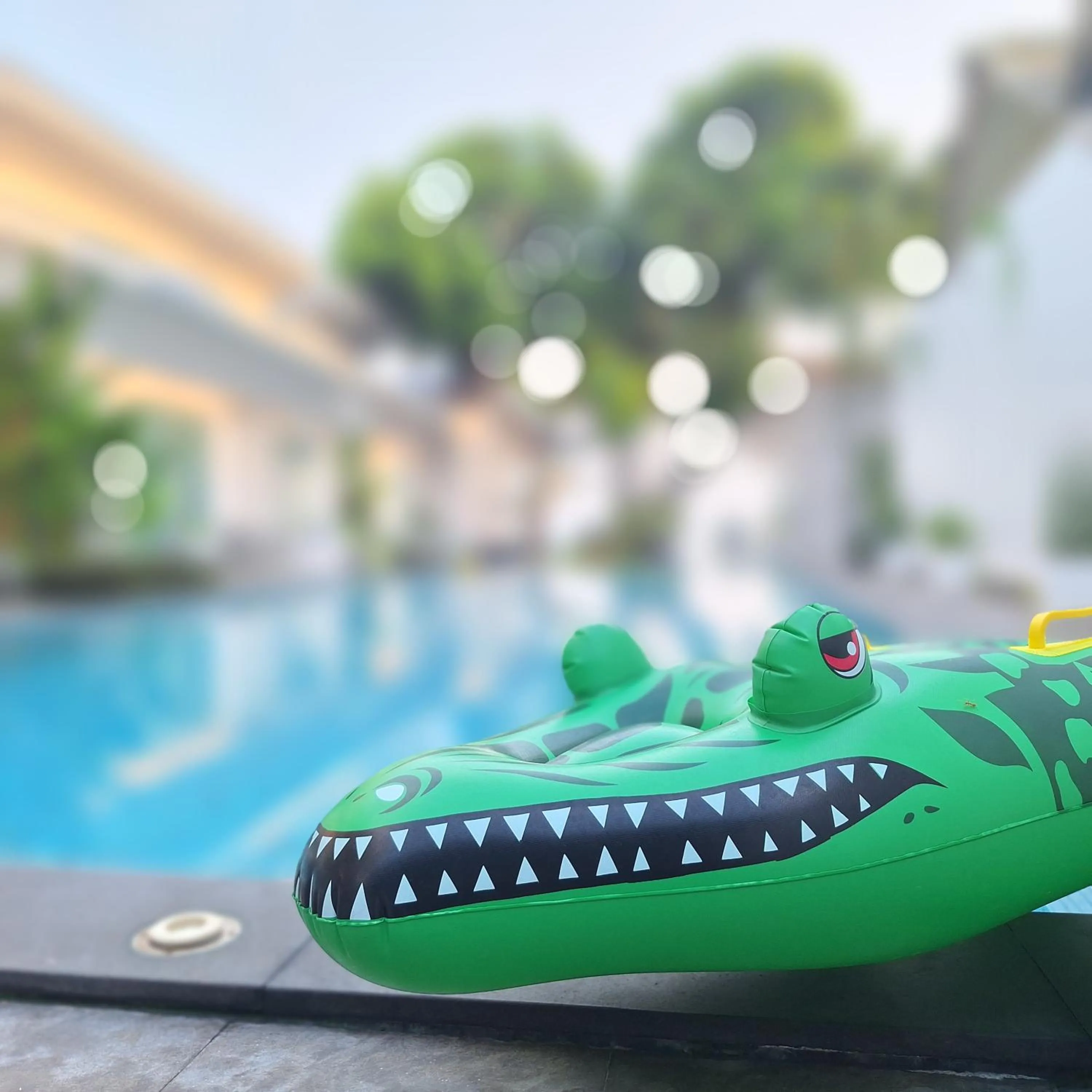 Pool view in Baanfah Resort Samui