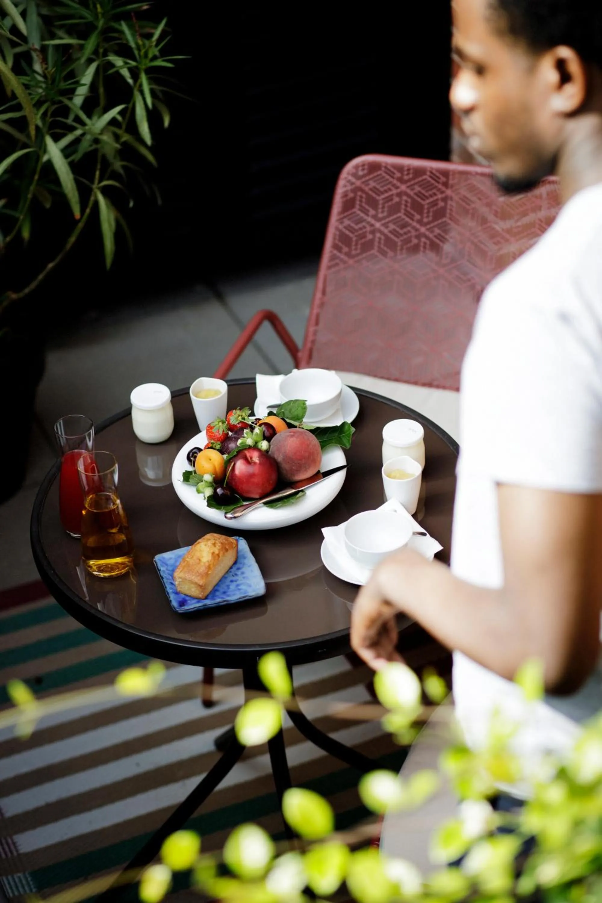 Continental breakfast in Maison Decoret - Relais & Châteaux