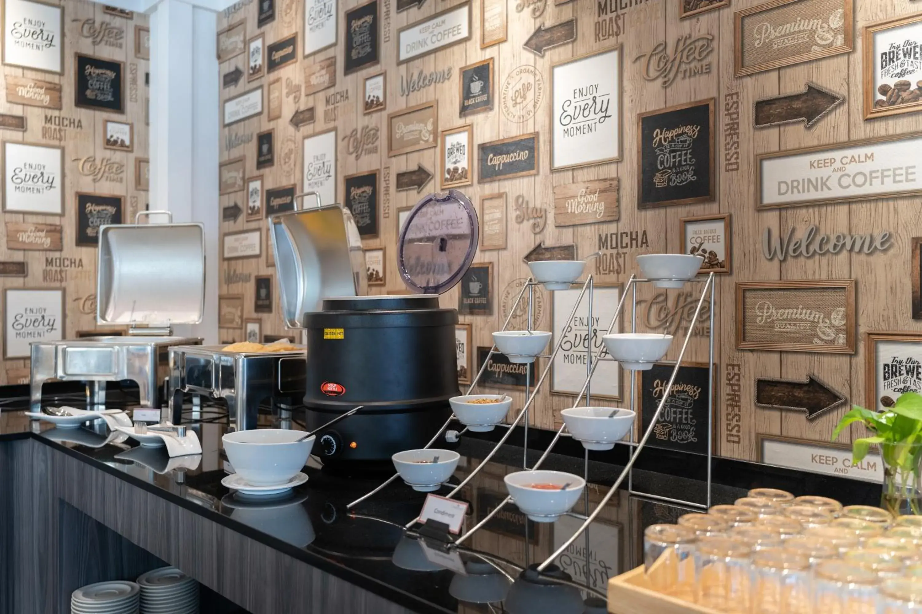 Buffet breakfast in Heeton Concept Hotel Pattaya by Compass Hospitality Buffet breakfast in Heeton Concept Hotel Pattaya by Compass Hospitality