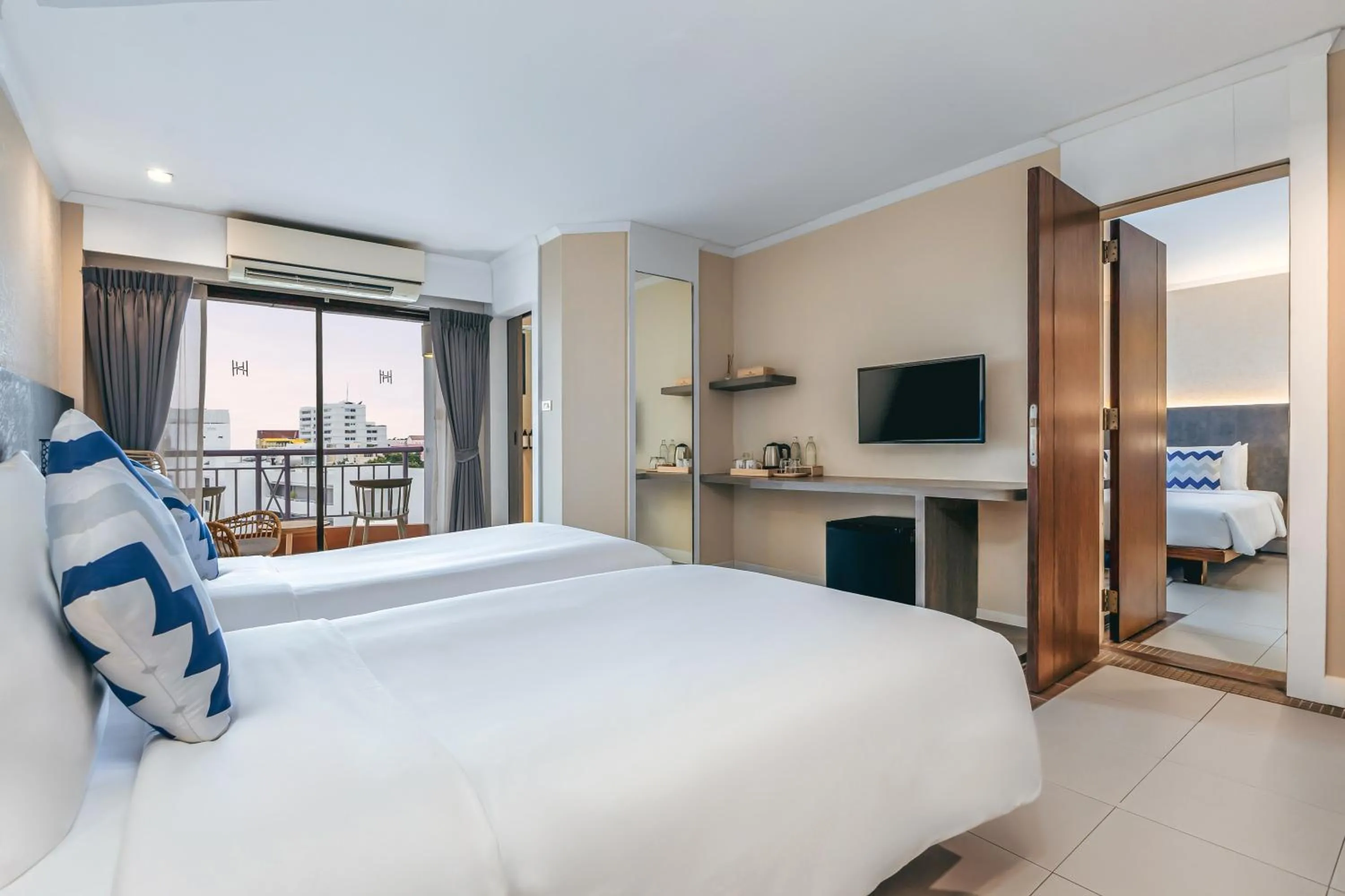Bedroom, Bed in Heeton Concept Hotel Pattaya by Compass Hospitality