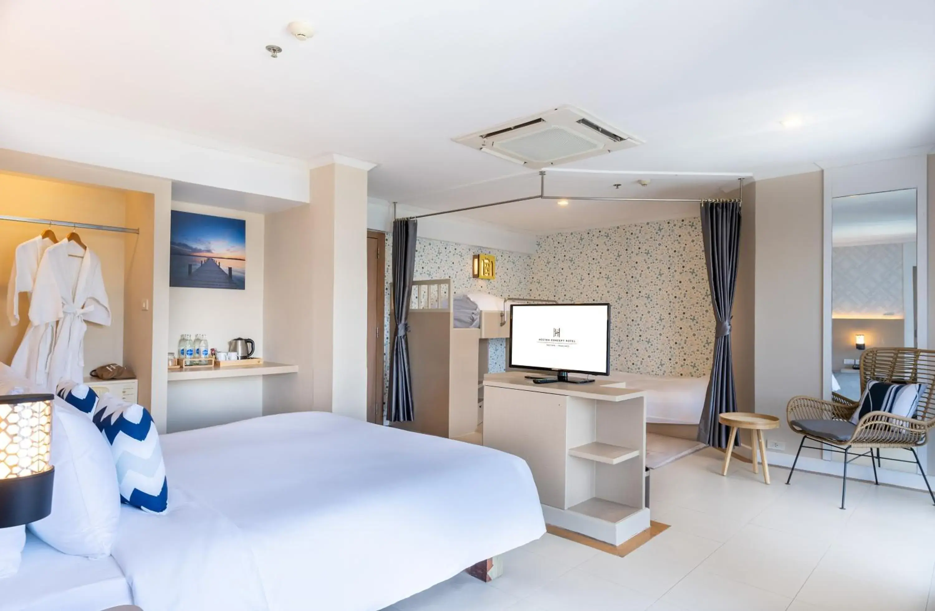 Family Suite with Bunk Bed in Heeton Concept Hotel Pattaya by Compass Hospitality Family Suite with Bunk Bed in Heeton Concept Hotel Pattaya by Compass Hospitality