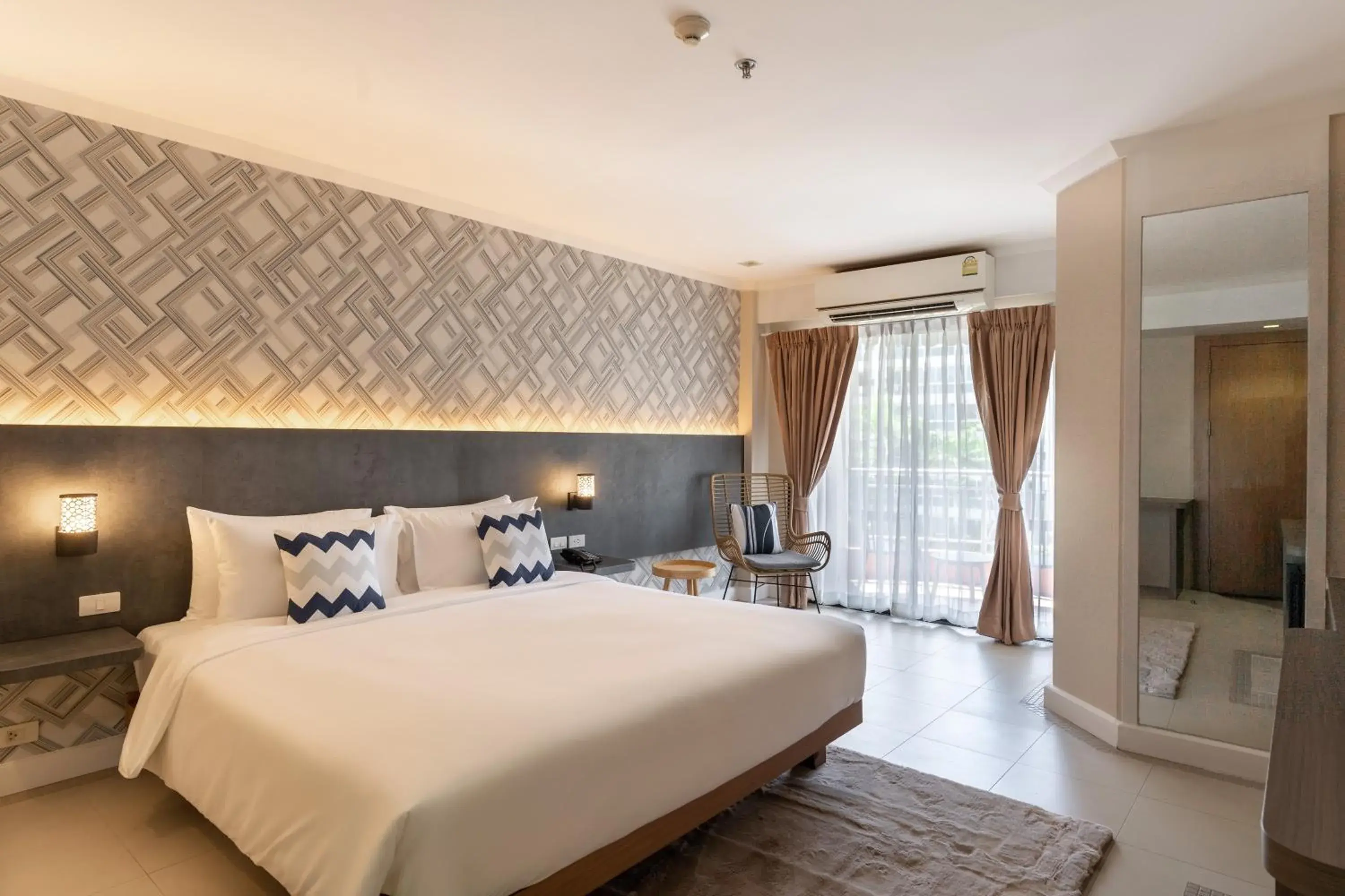 Bed in Heeton Concept Hotel Pattaya by Compass Hospitality Bed in Heeton Concept Hotel Pattaya by Compass Hospitality