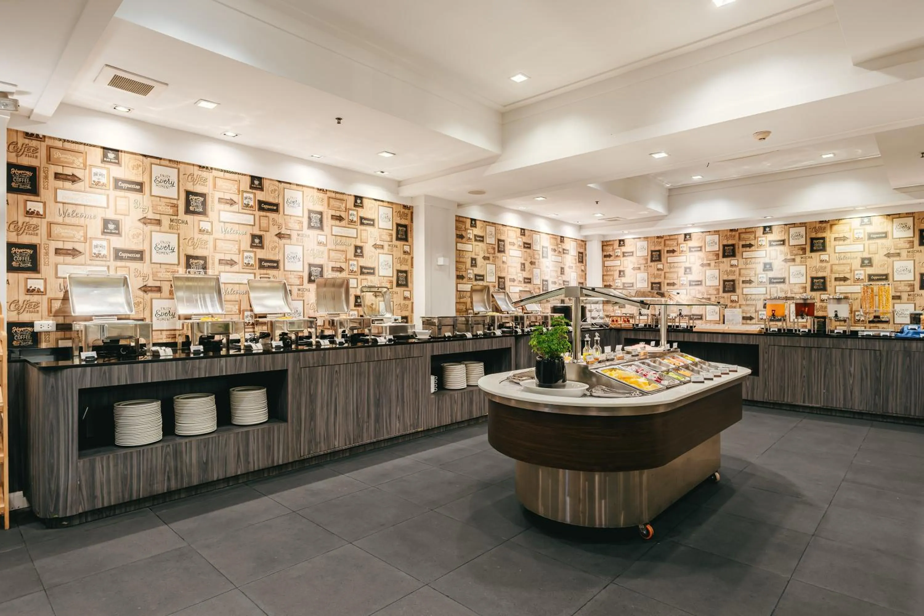 Buffet breakfast in Heeton Concept Hotel Pattaya by Compass Hospitality