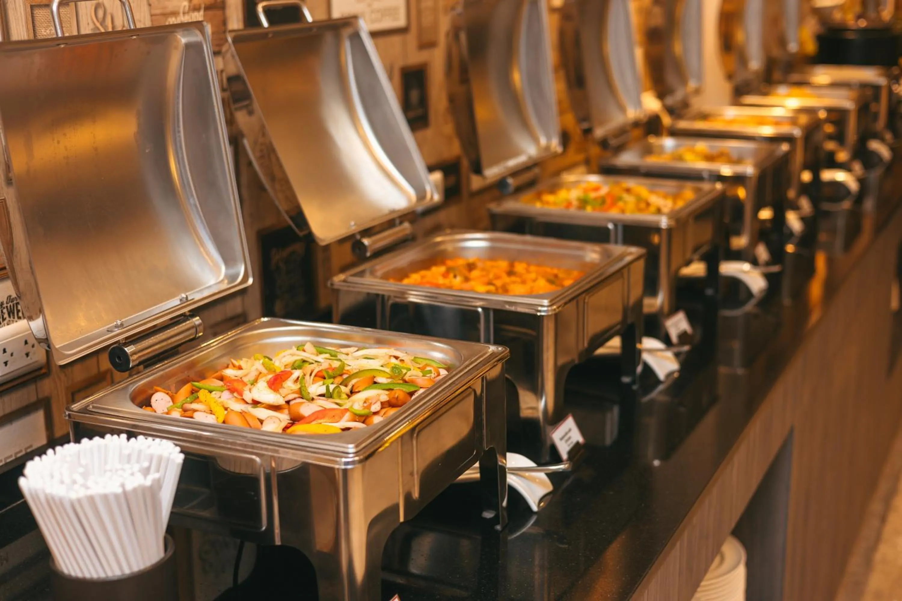 Buffet breakfast in Heeton Concept Hotel Pattaya by Compass Hospitality