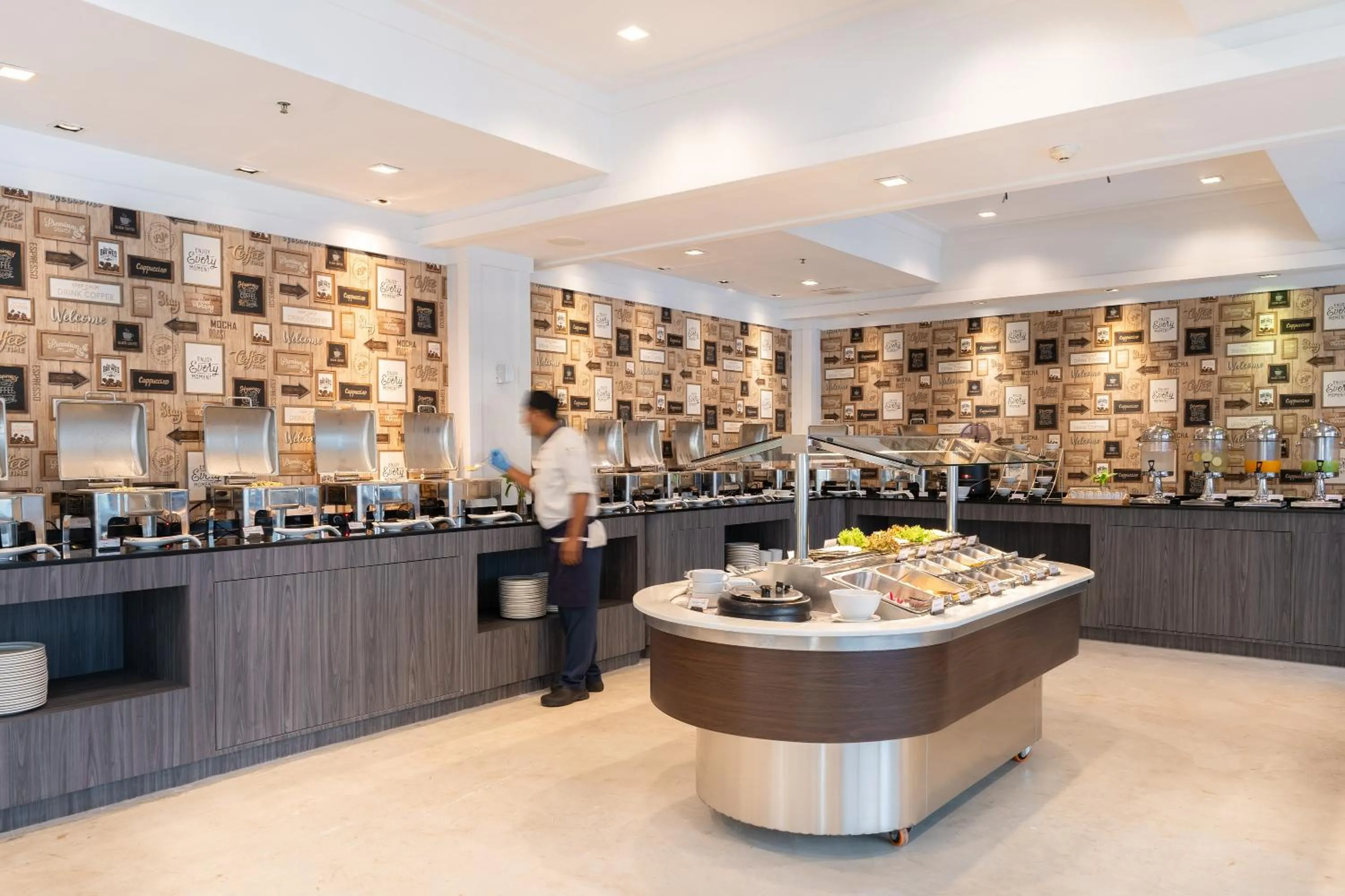 Buffet breakfast in Heeton Concept Hotel Pattaya by Compass Hospitality