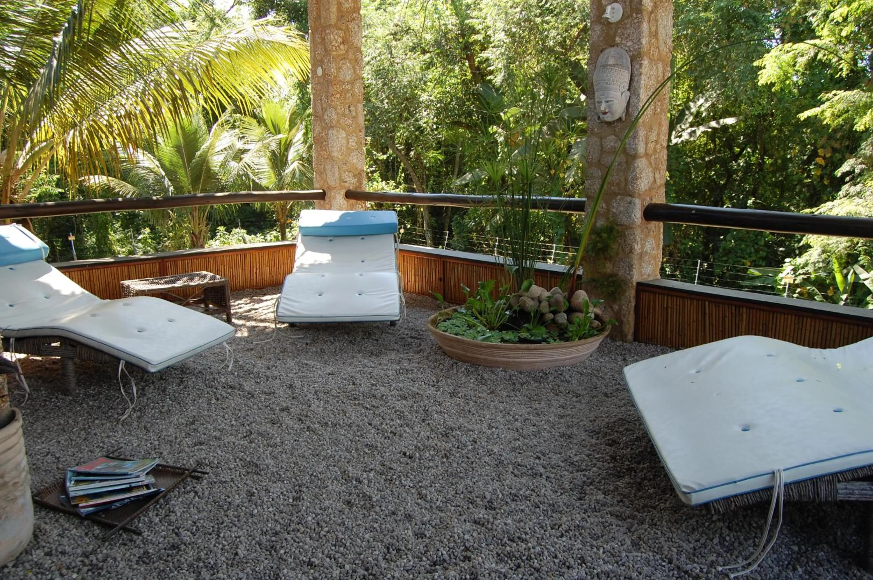 On site in Pousada Águas de Parati