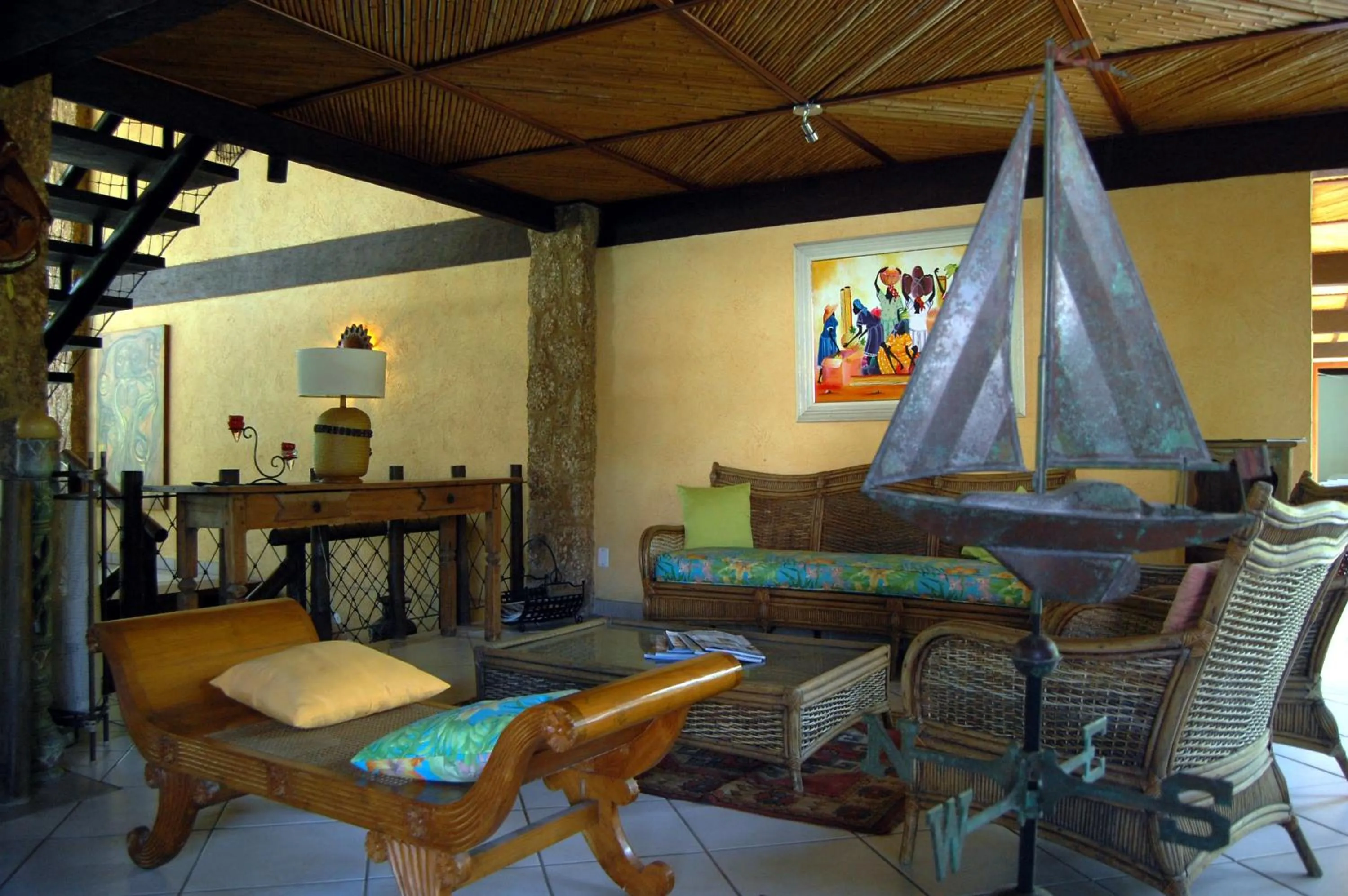 Decorative detail in Pousada Águas de Parati