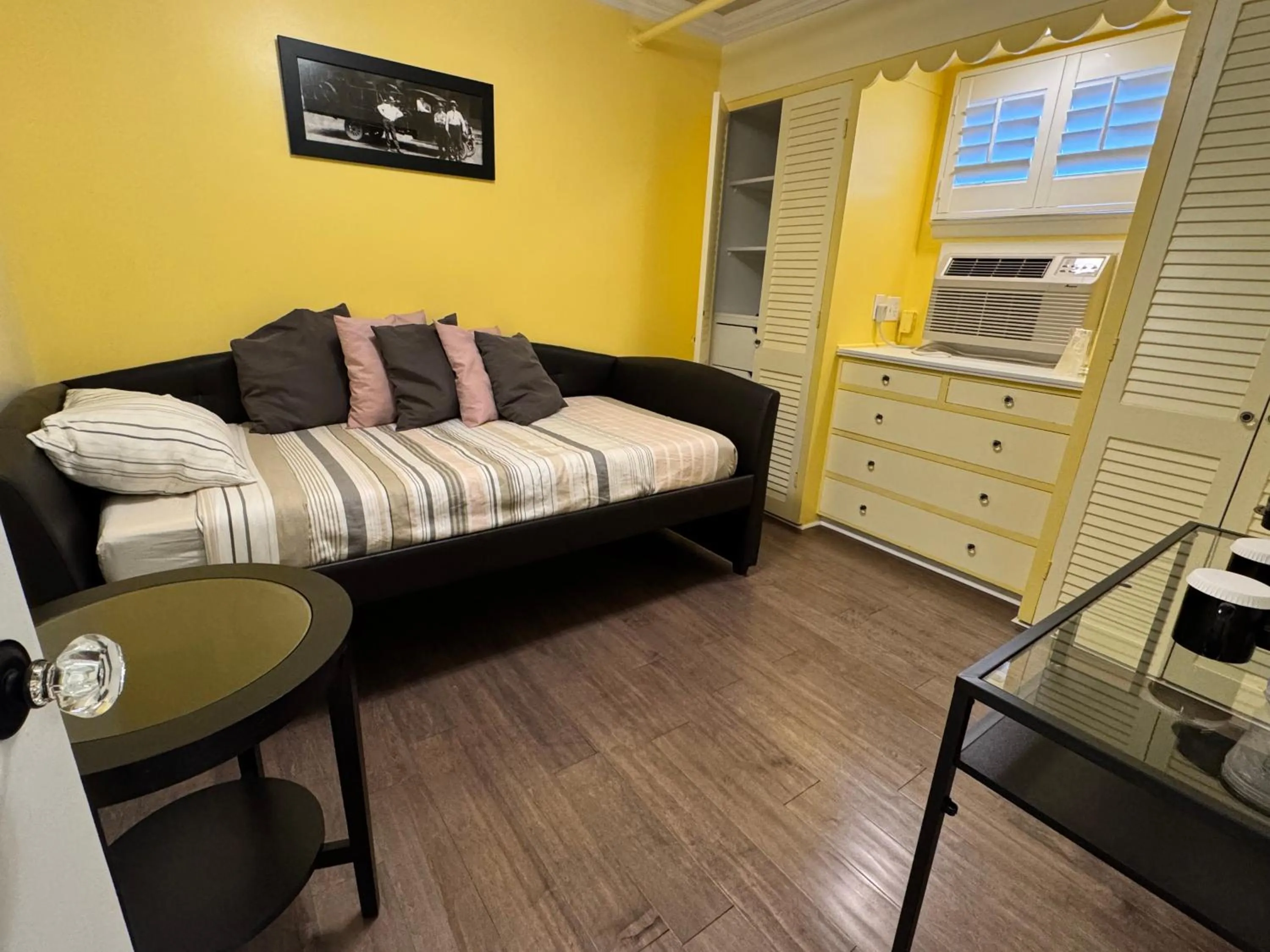 Bed in The Sherman Inn