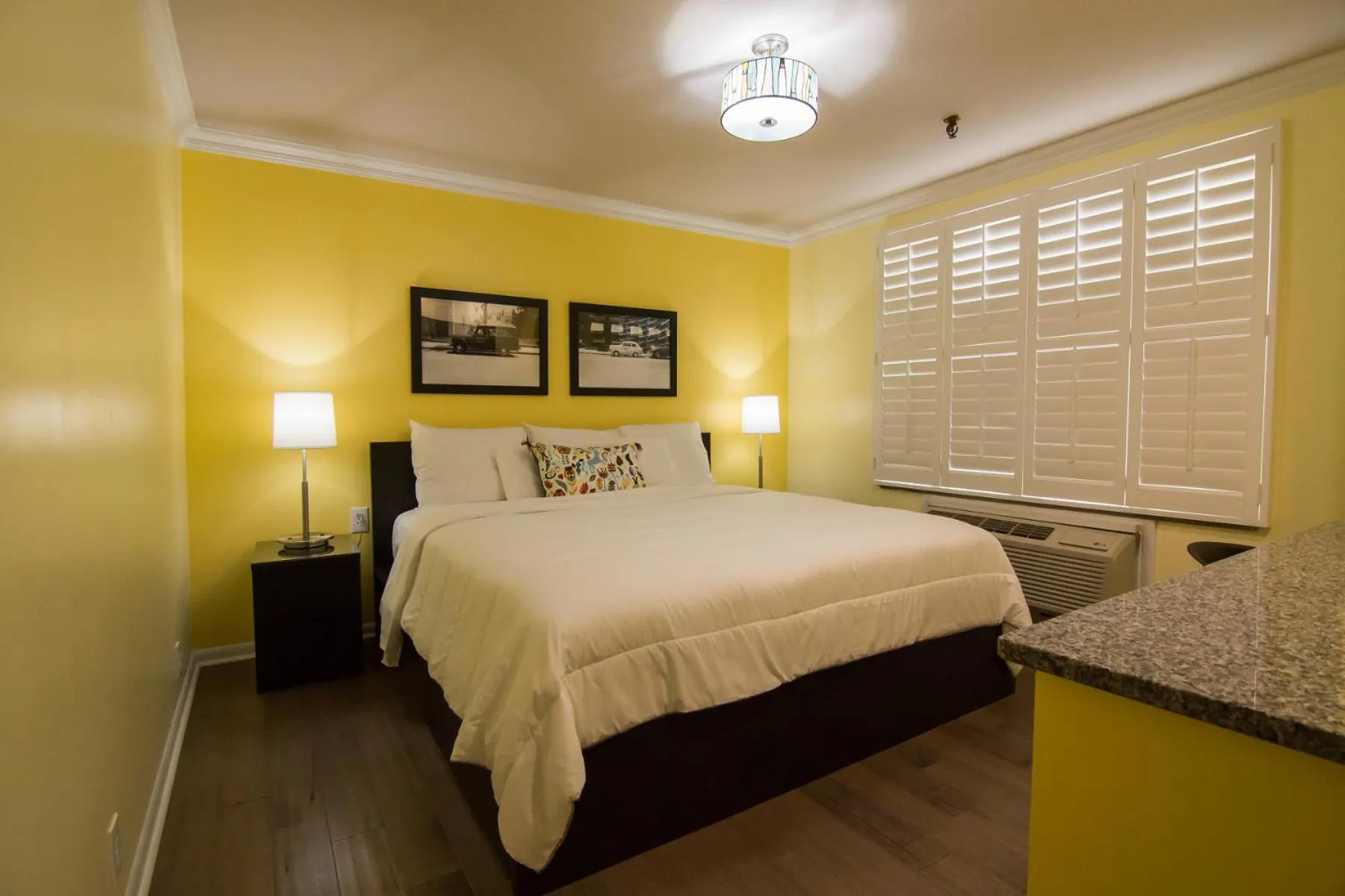 Bed in The Sherman Inn