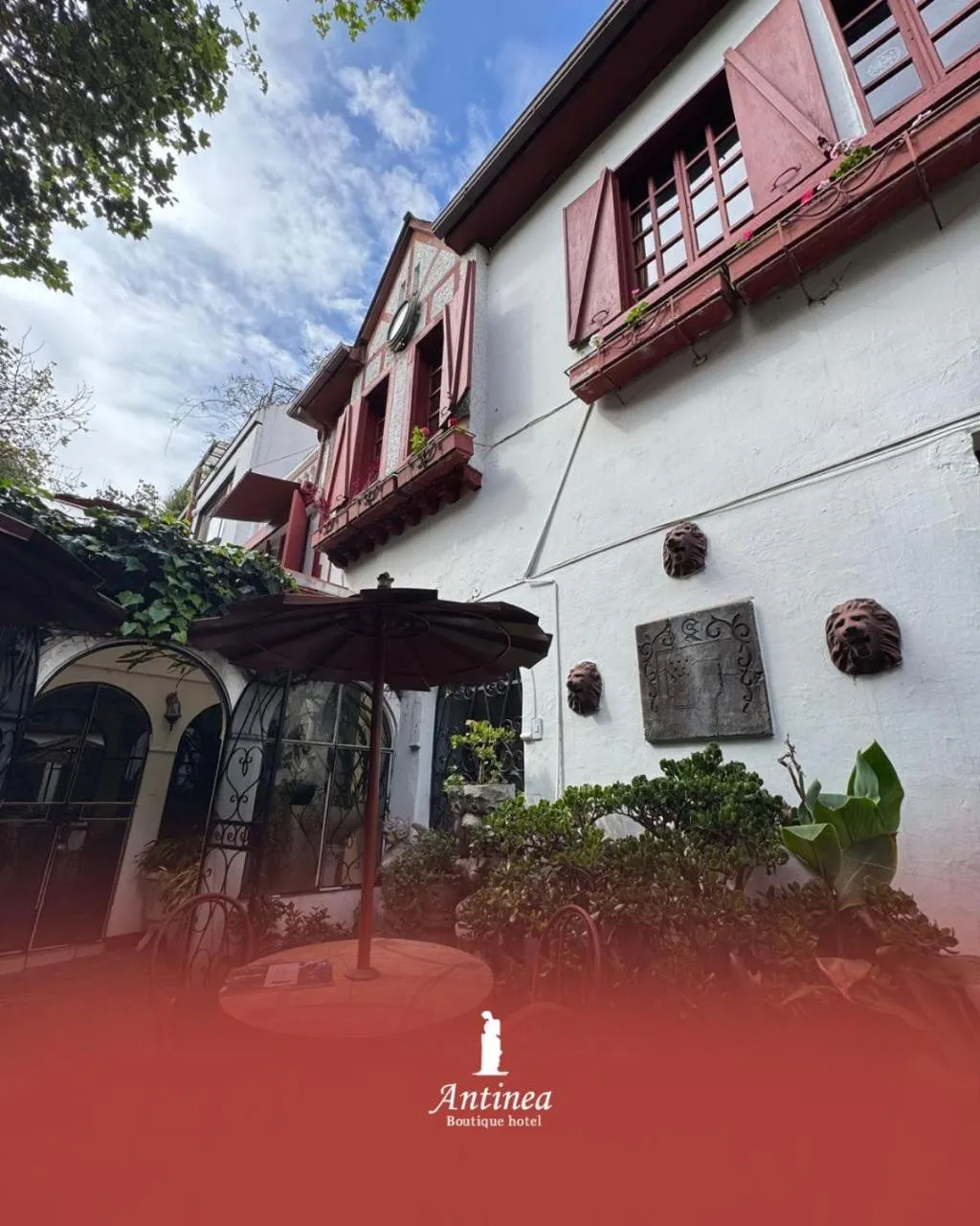 Off site in Boutique Hotel Antinea