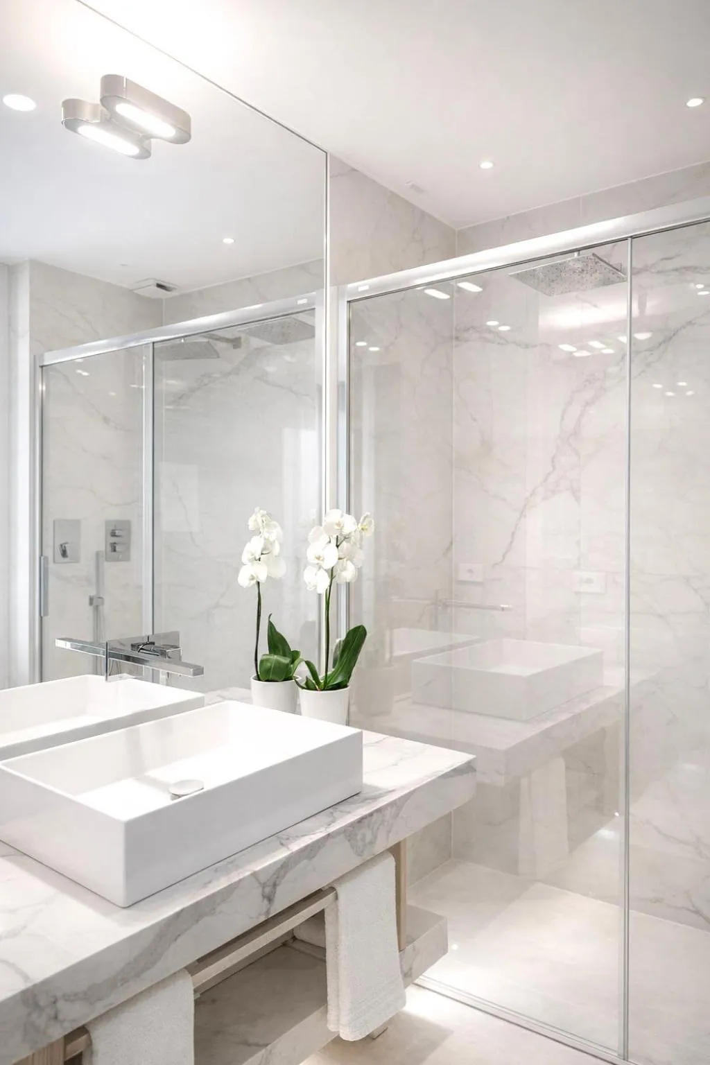 Shower in Fiorentini Residence NAPOLI