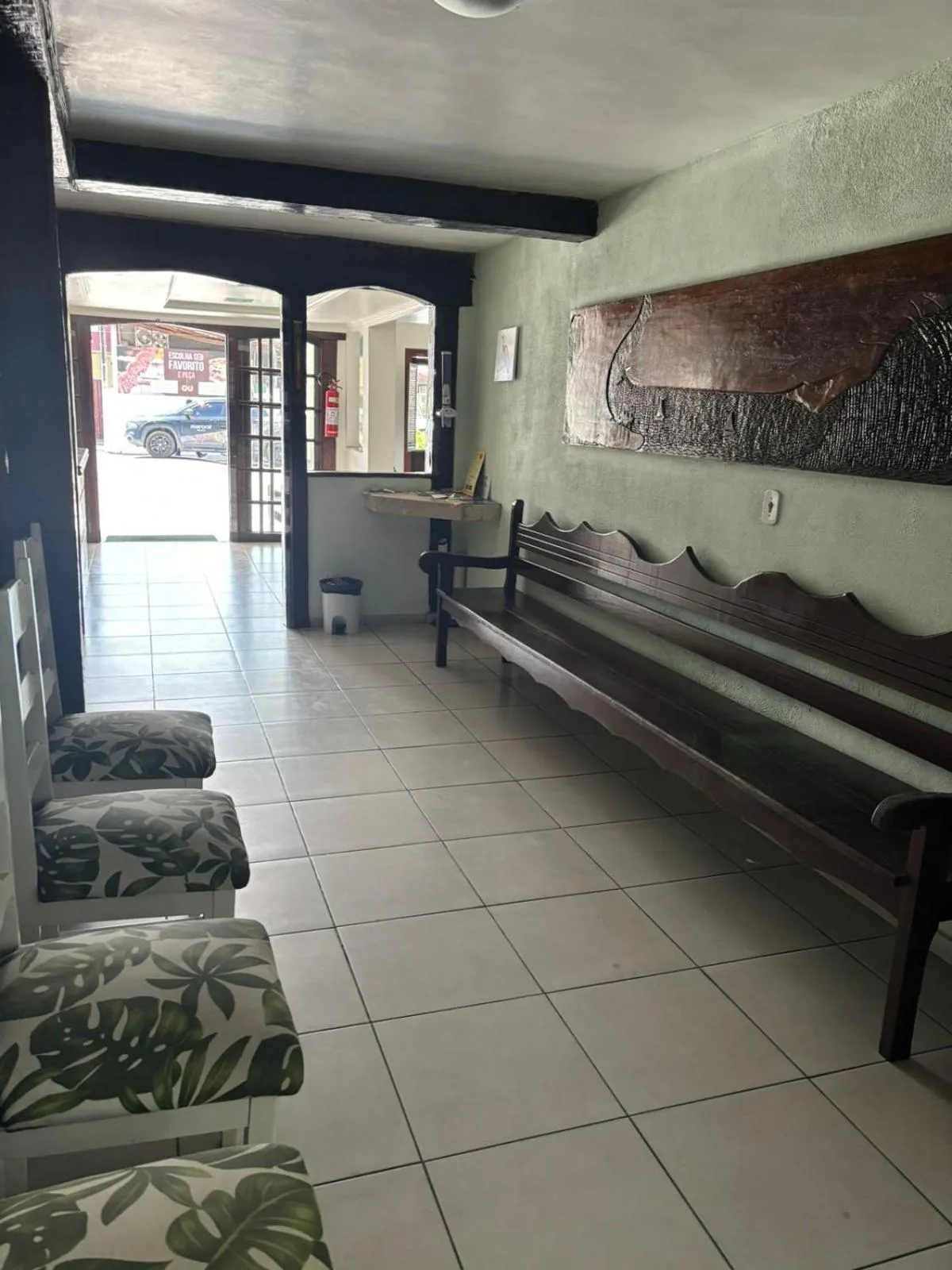 Seating area in Hotel Vale Verde