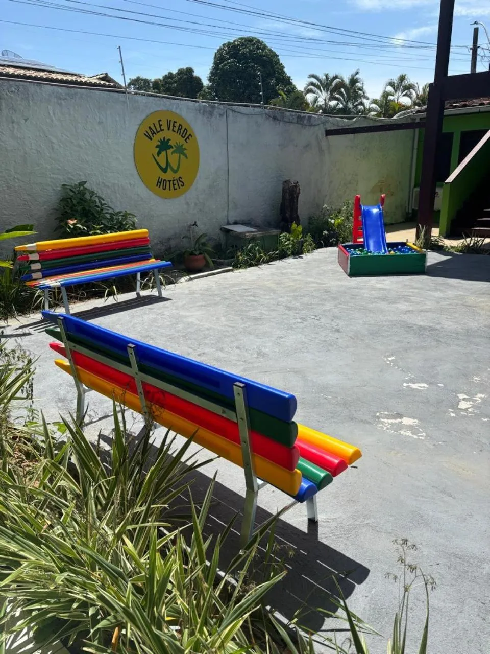 Garden view in Hotel Vale Verde