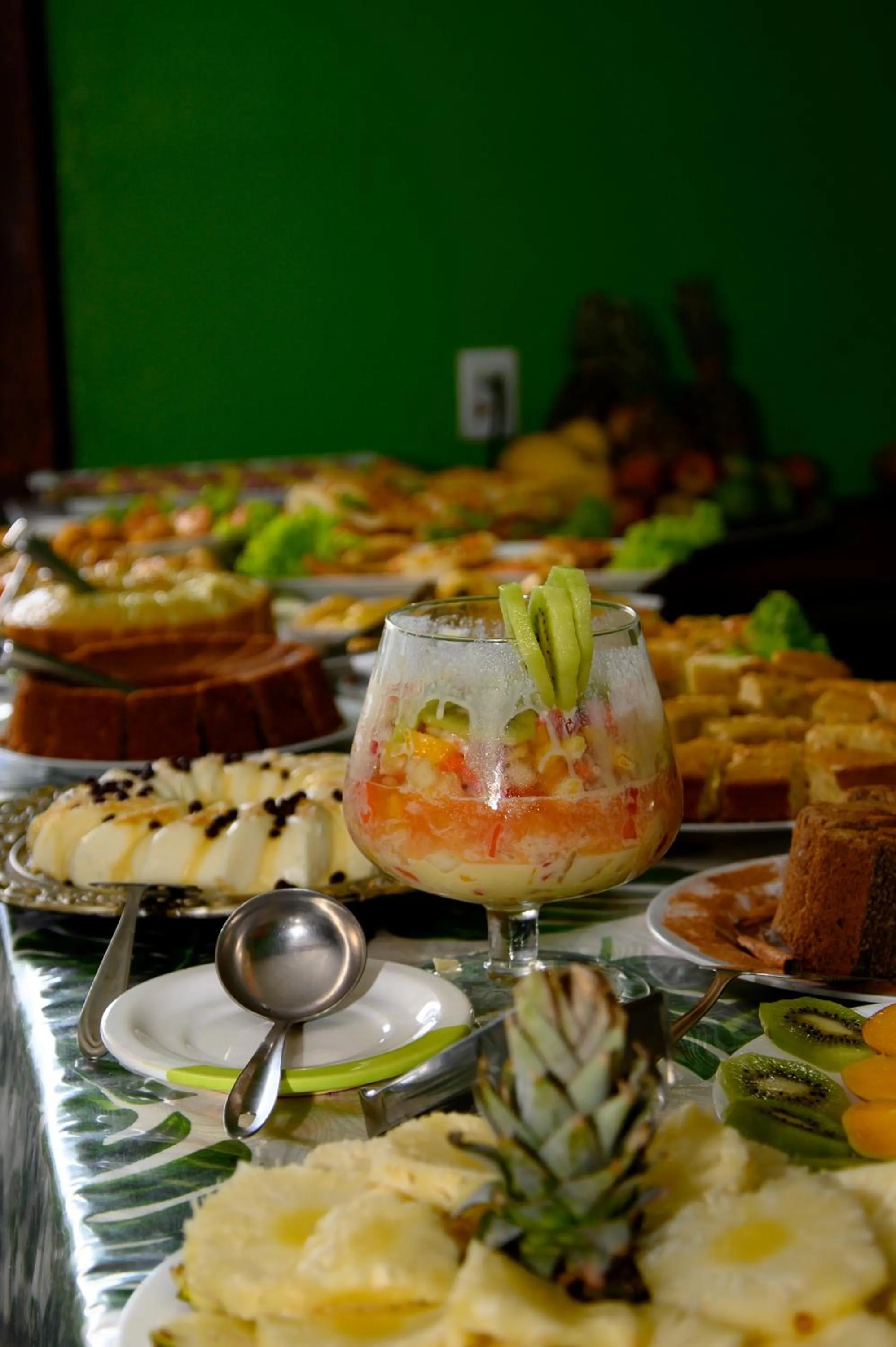 Buffet breakfast in Hotel Vale Verde