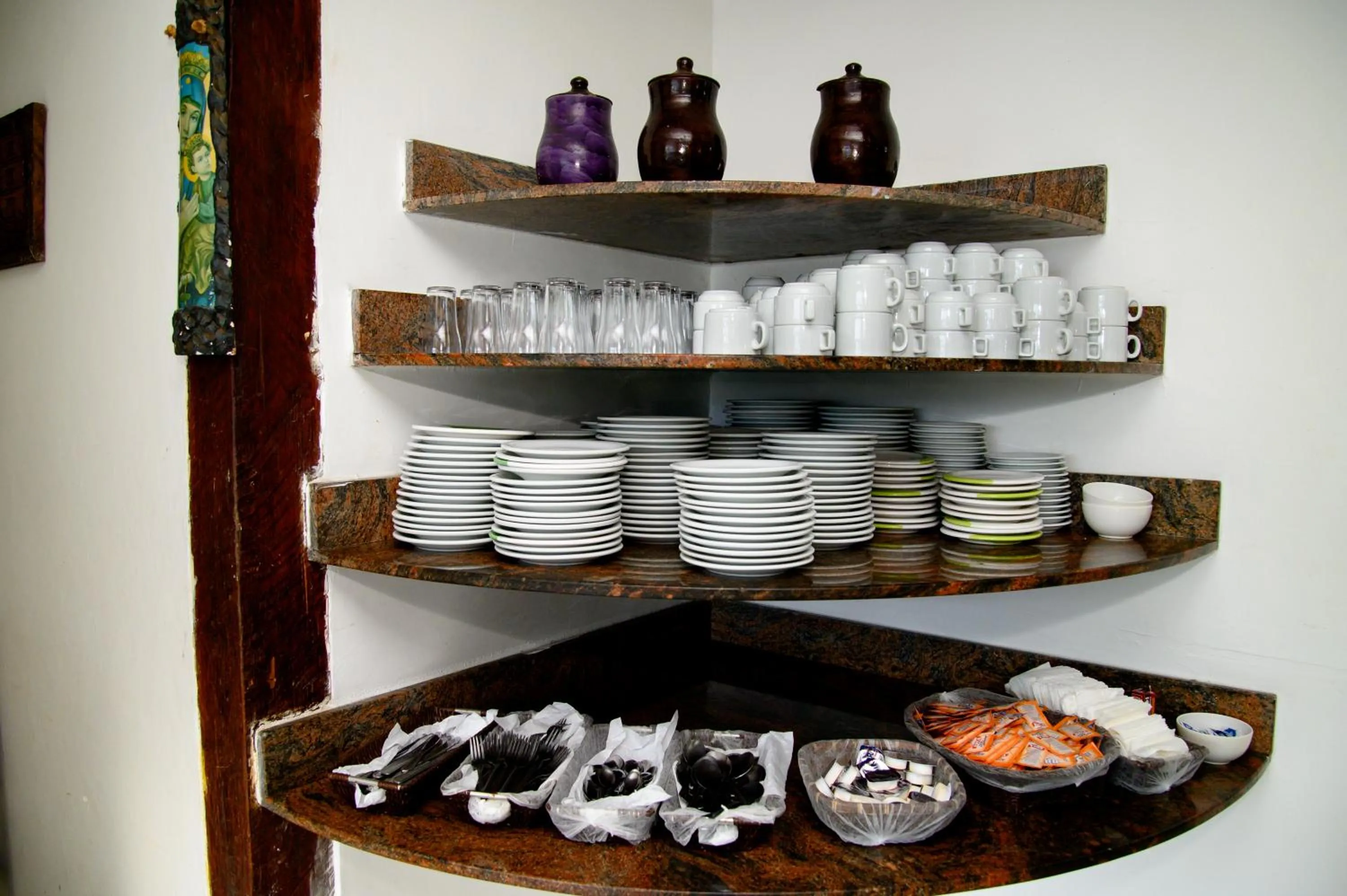 Buffet breakfast in Hotel Vale Verde