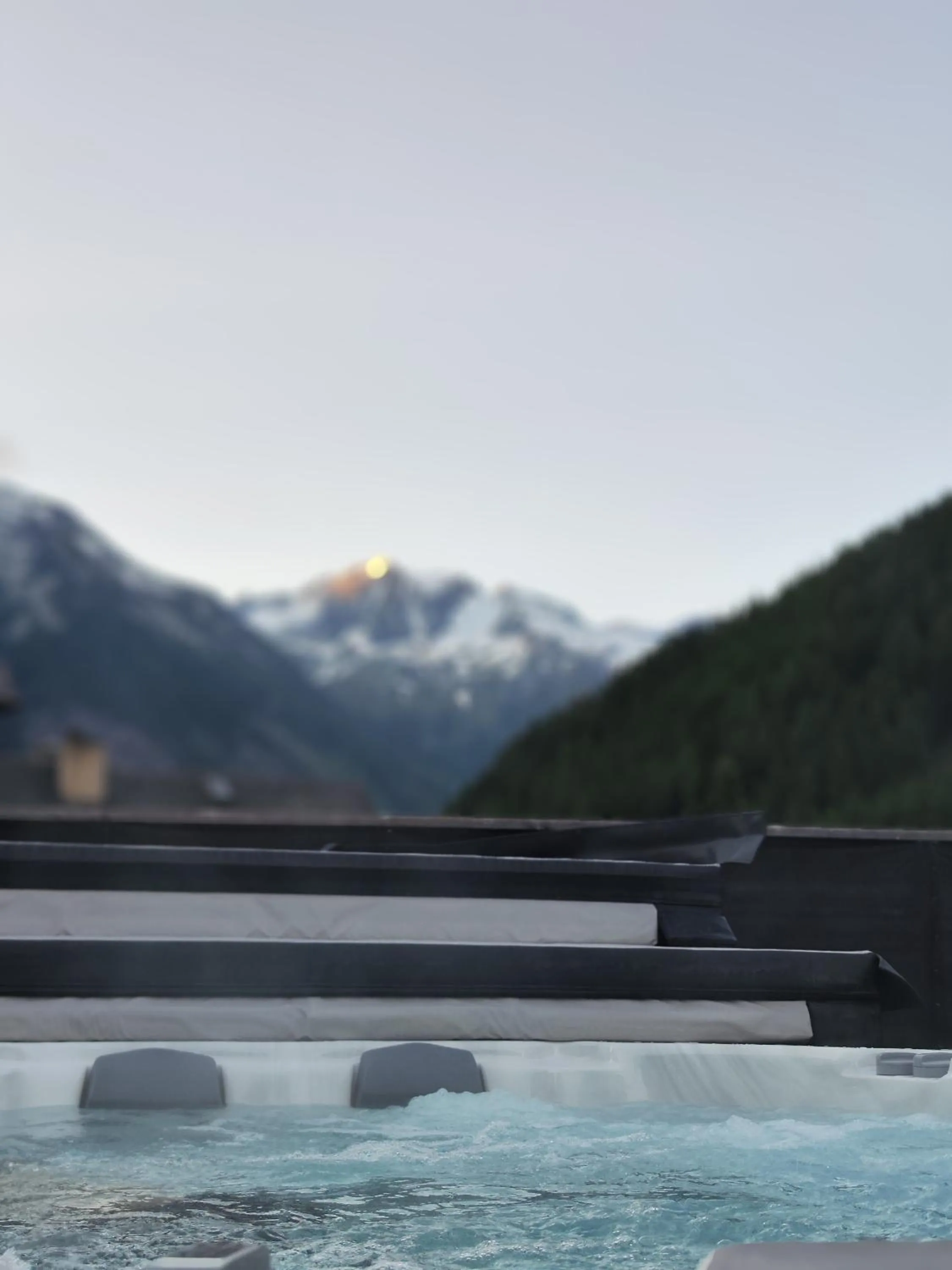 Balcony/Terrace in Hotel Bergkristall