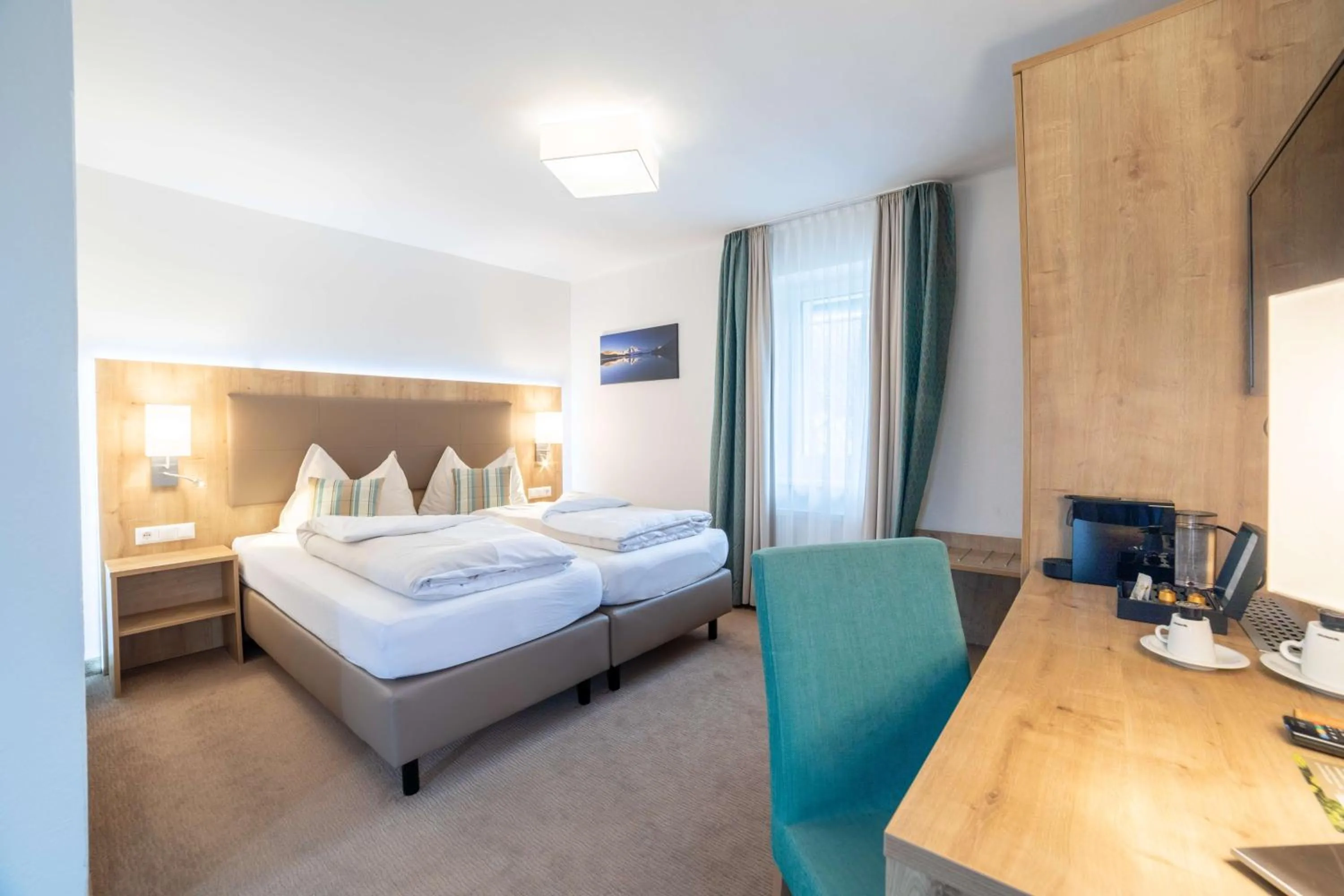 Photo of the whole room, Bed in Hotel Bergkristall