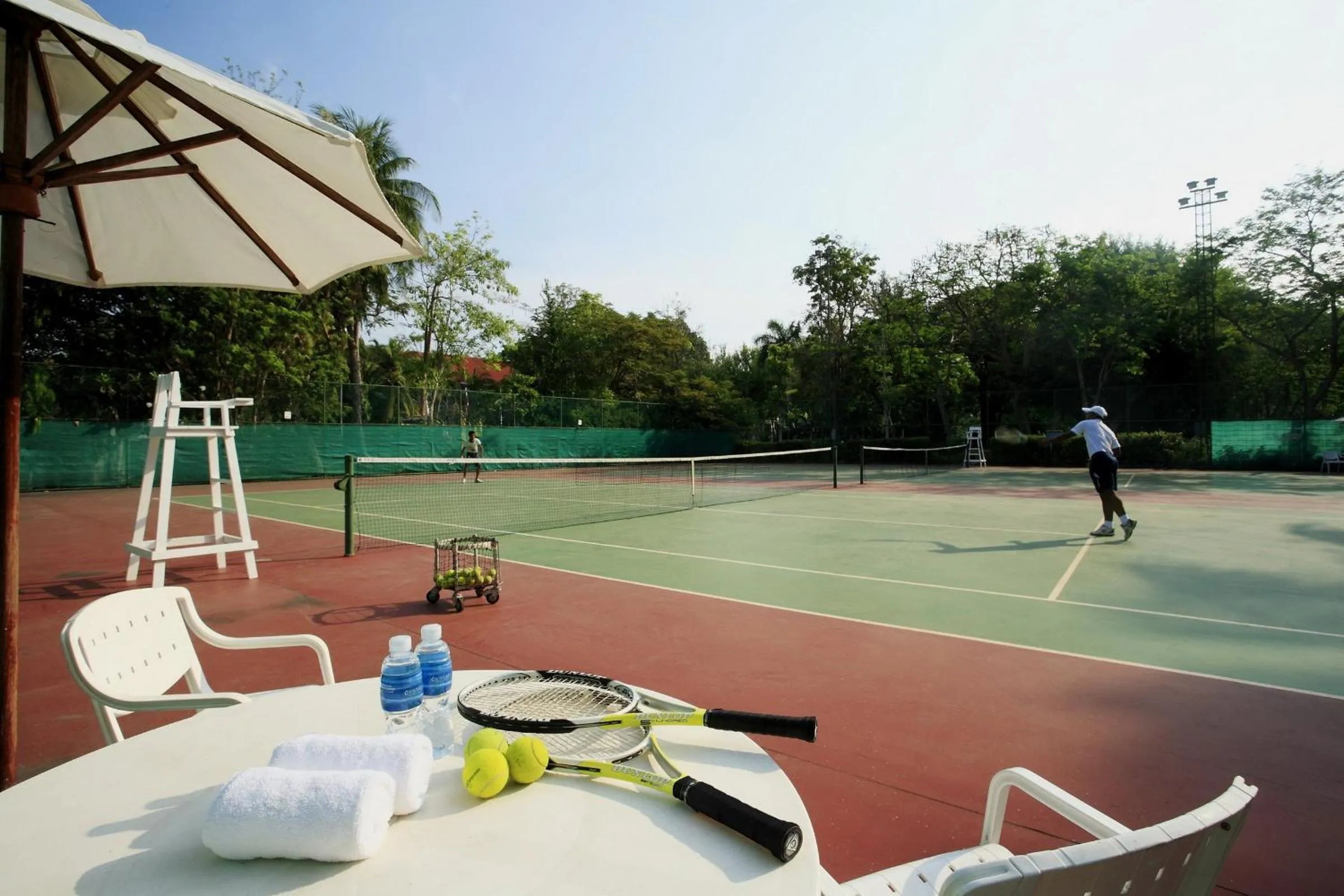 Tennis court in Centara Grand Beach Resort & Villas Hua Hin