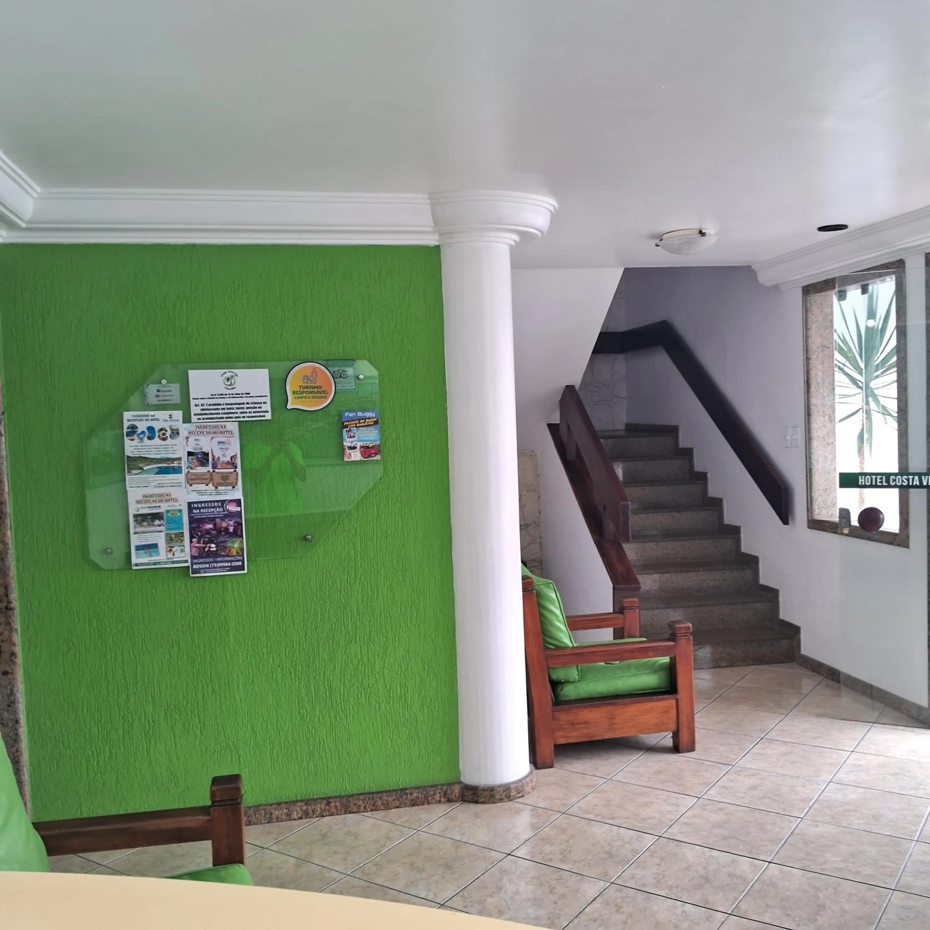 Lobby or reception in Hotel Costa Verde