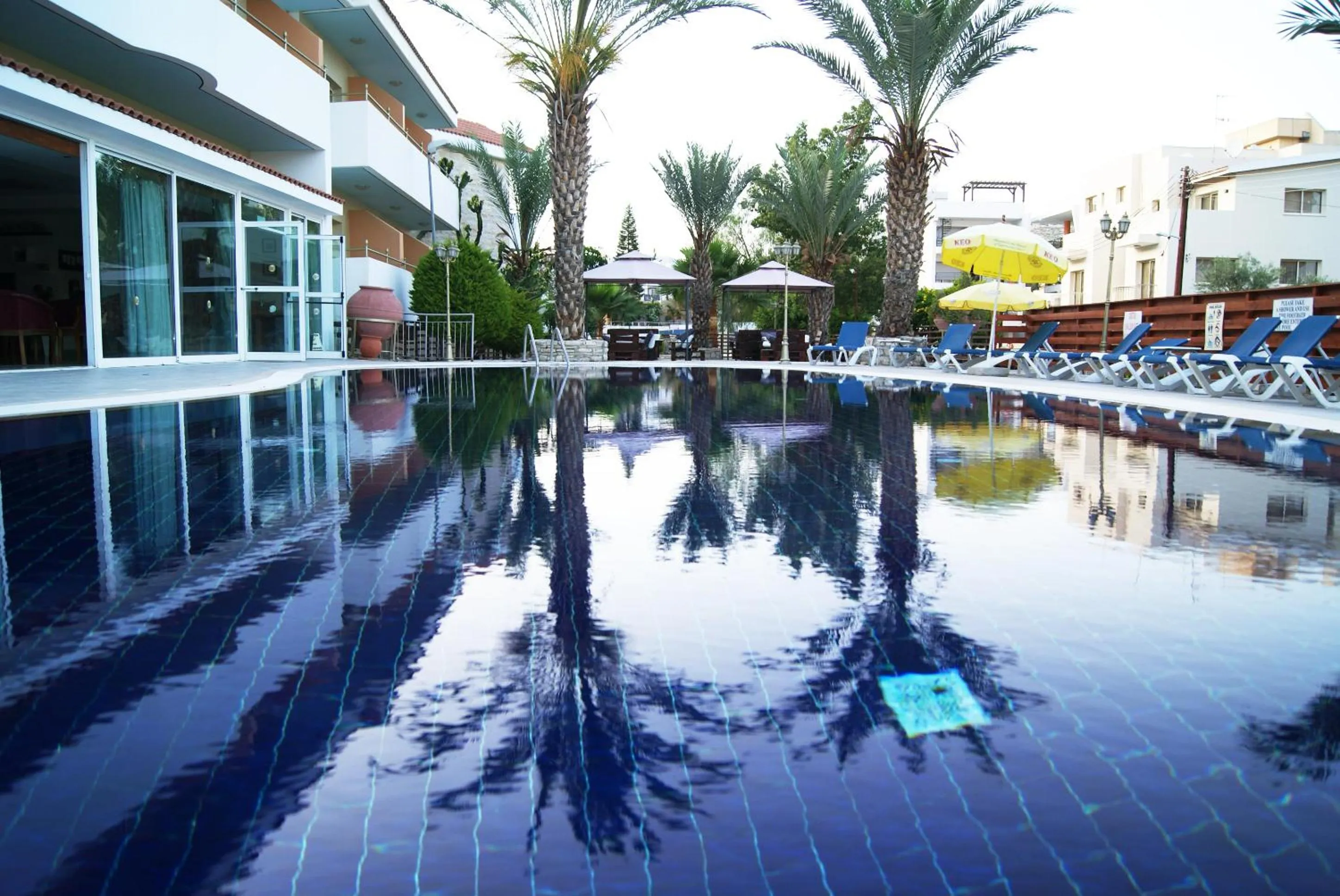 Swimming pool in M. Moniatis Hotel